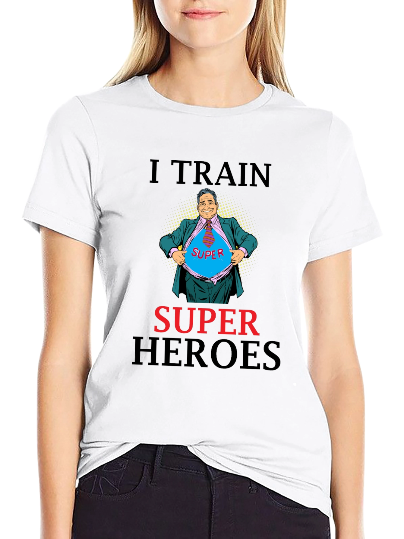 I Train Super Heroes T-Shirt