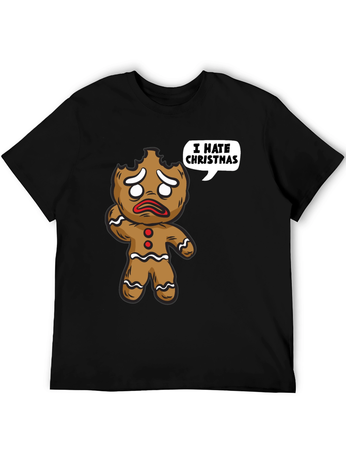 I Hate Christmas Gingerbread T-Shirt