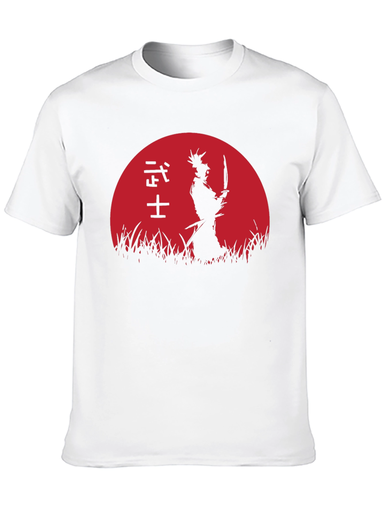 Samurai Silhouette Graphic Tee