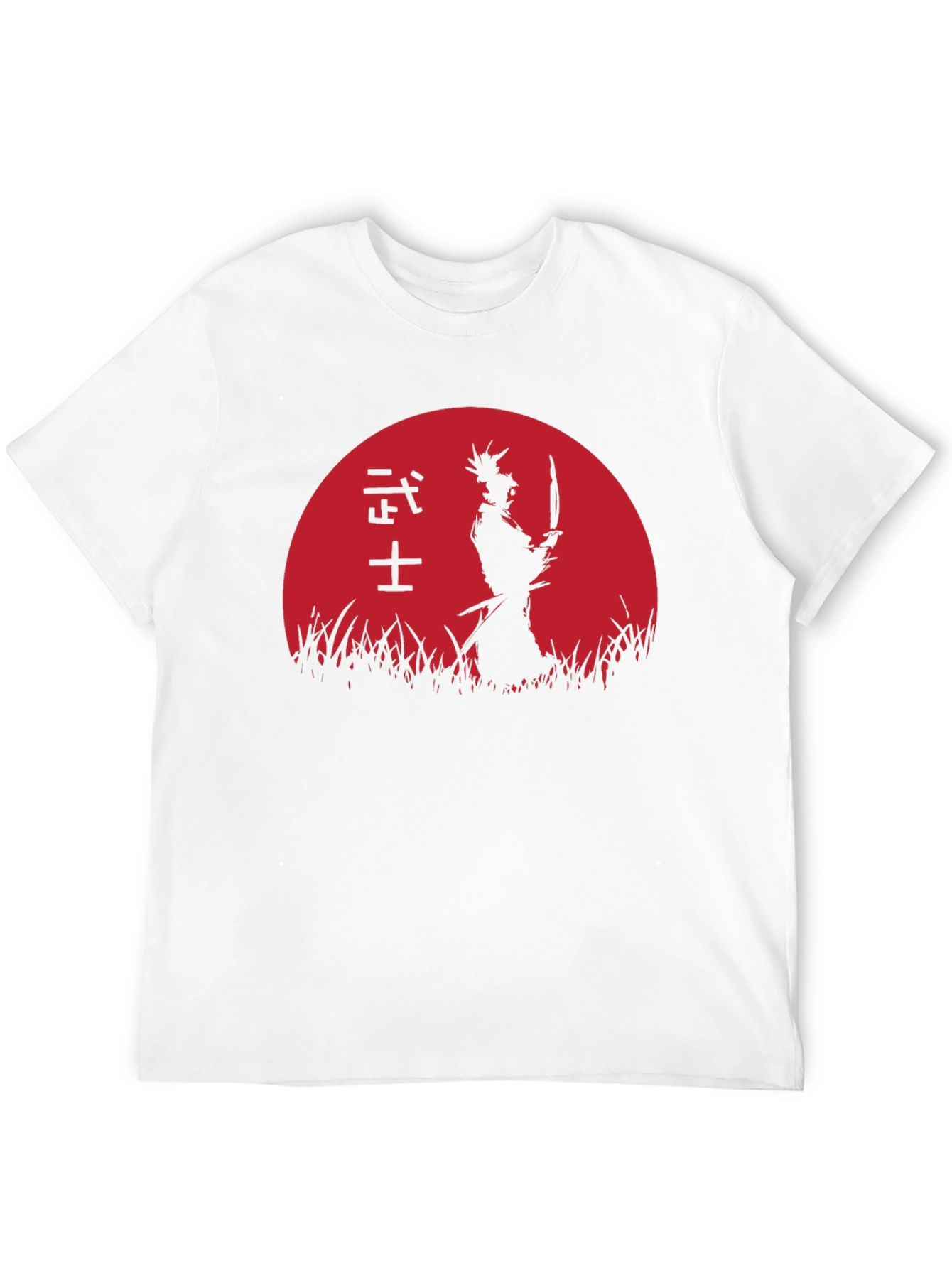 Samurai Silhouette Graphic Tee