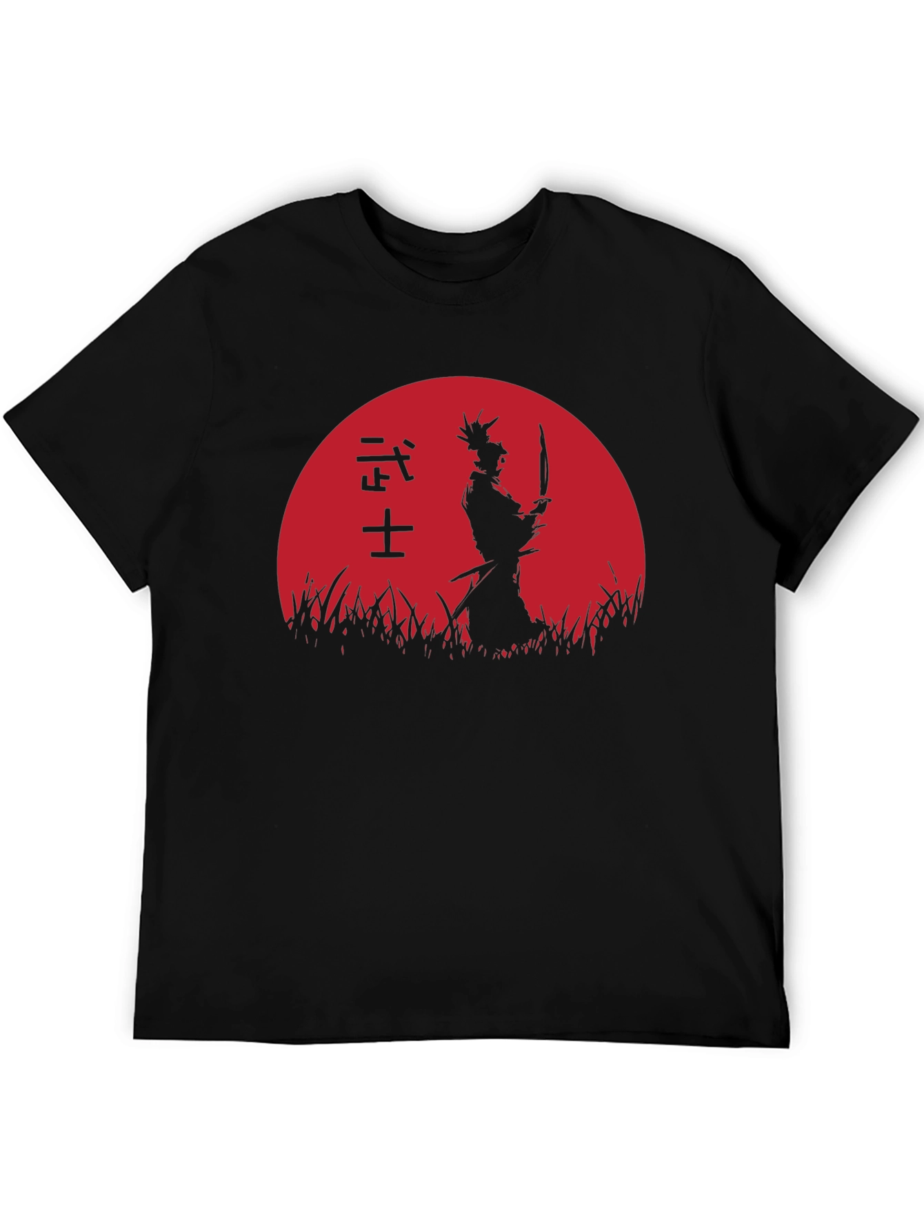Samurai Silhouette Graphic Tee