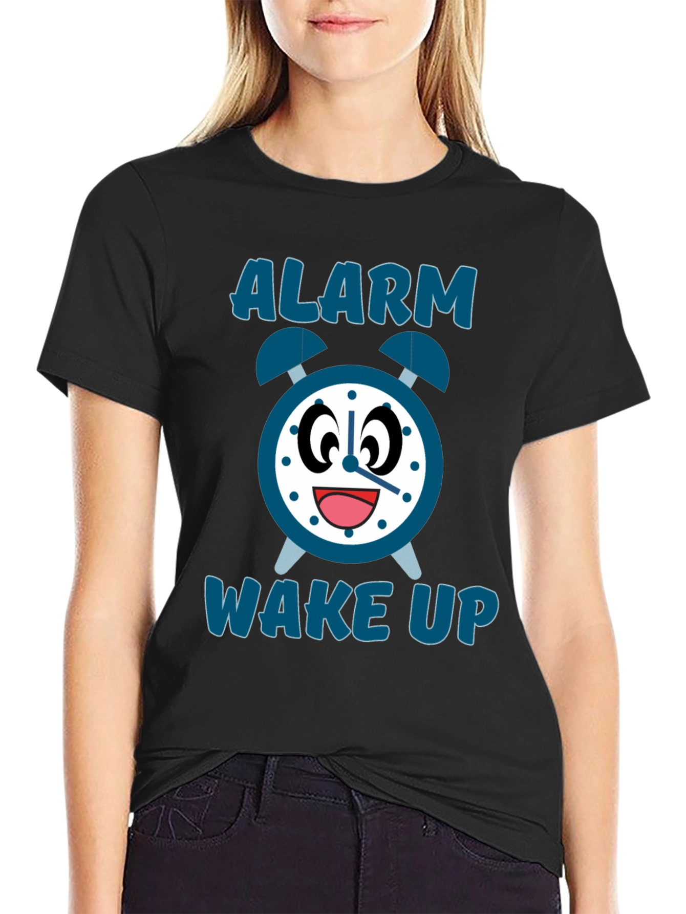 Alarm Wake Up Graphic T-Shirt