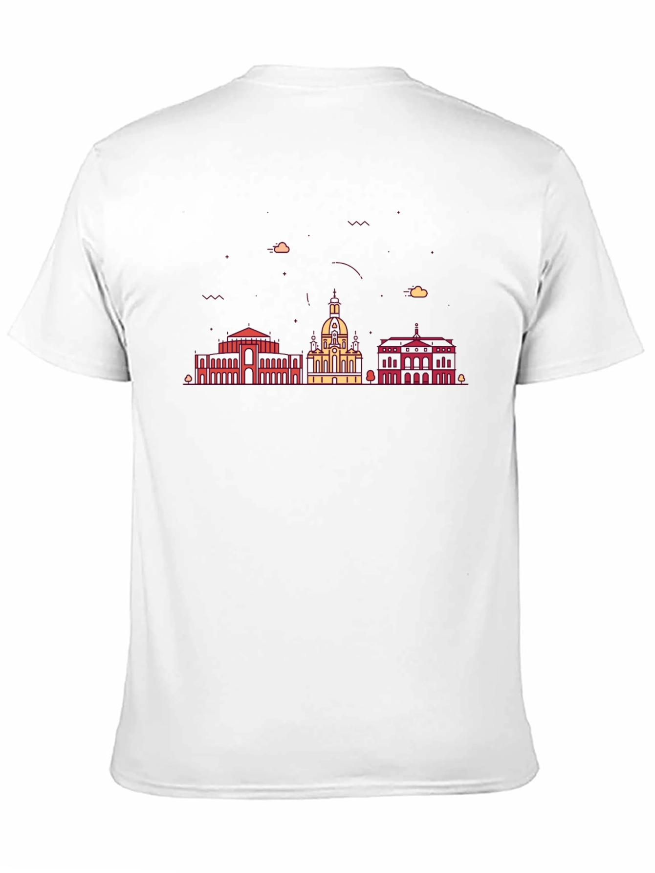 Cityscape Graphic Black T-Shirt