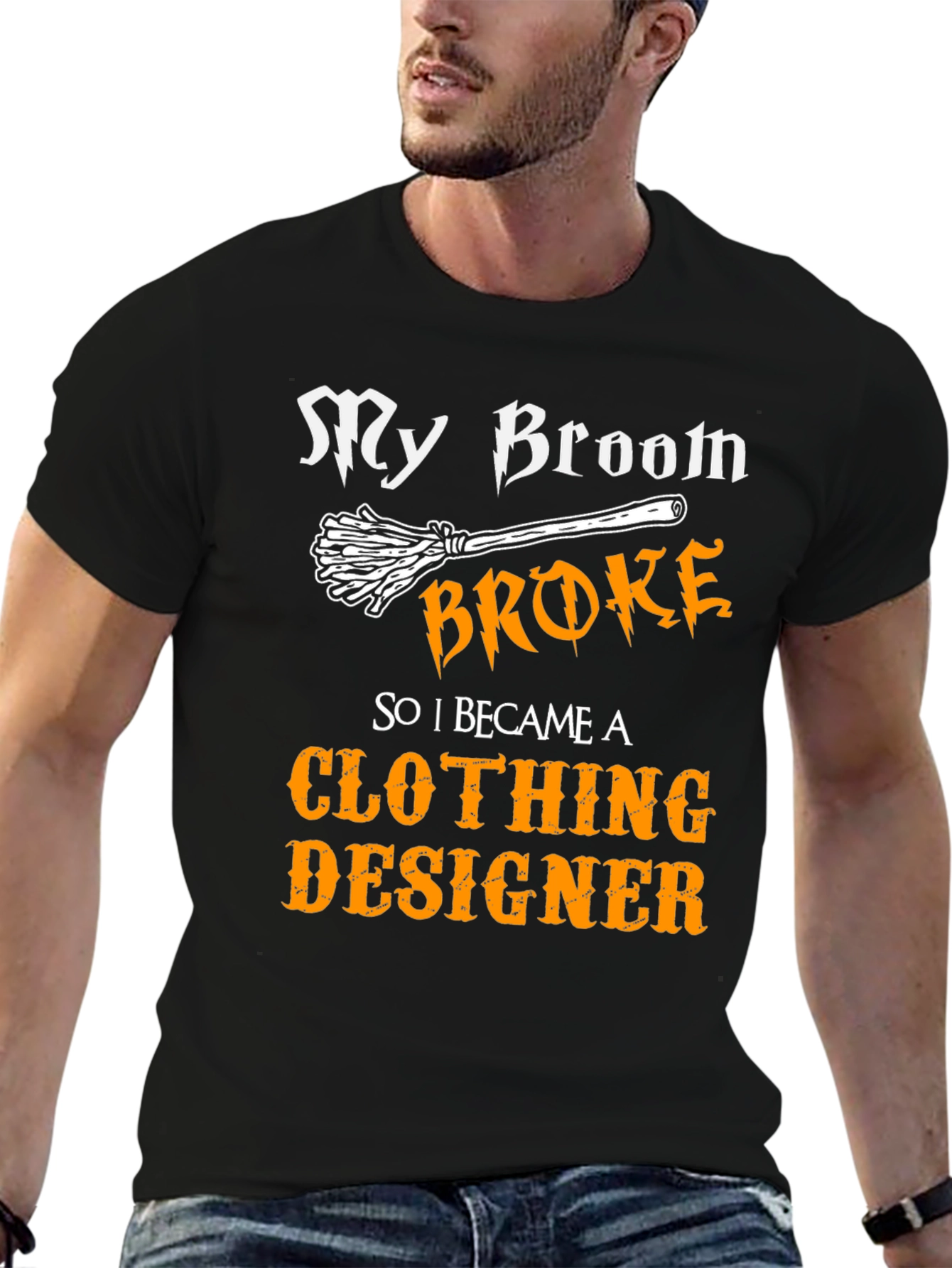 Funny Halloween Clothing Designer T-Shirt