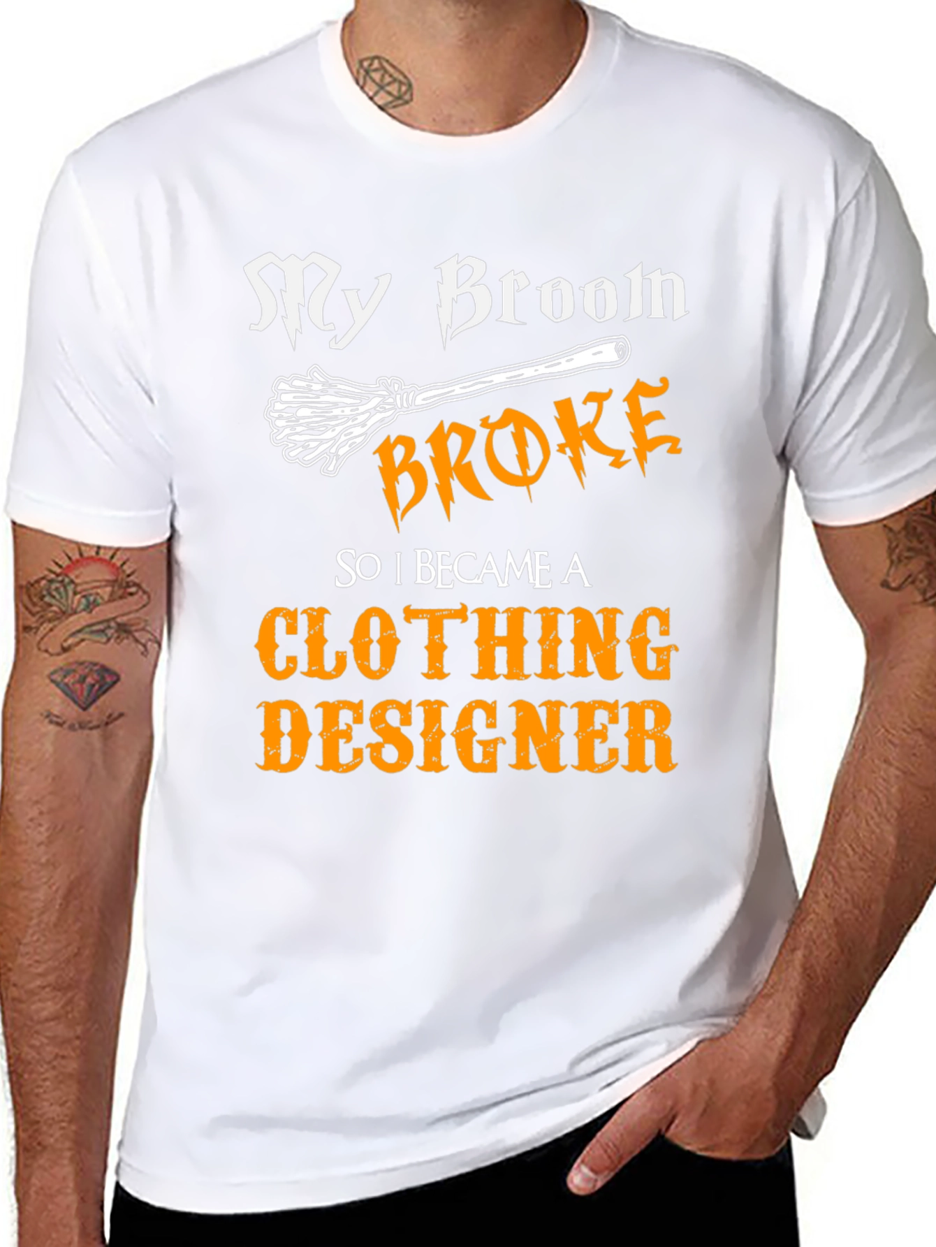 Funny Halloween Clothing Designer T-Shirt