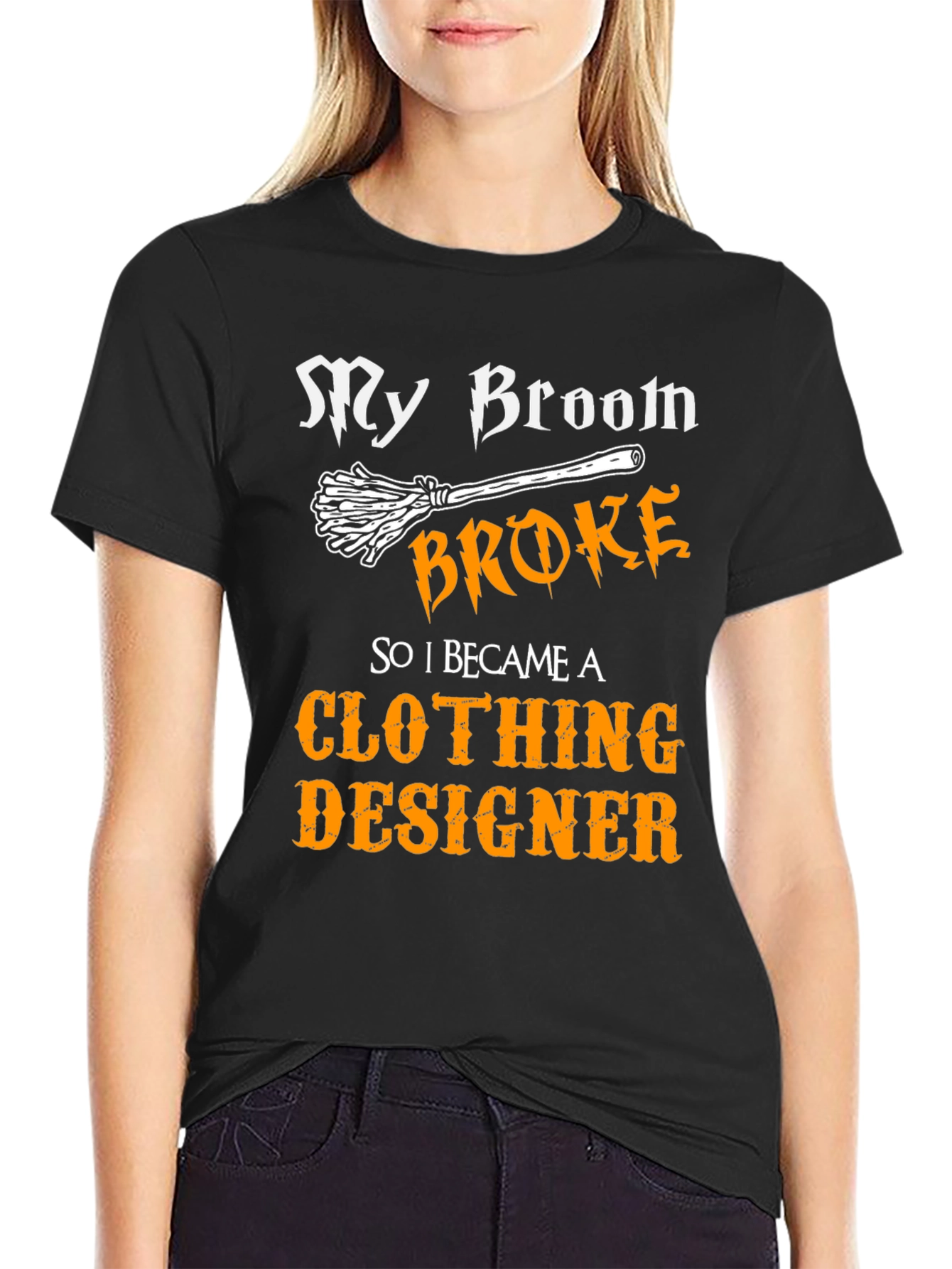 Funny Halloween Clothing Designer T-Shirt