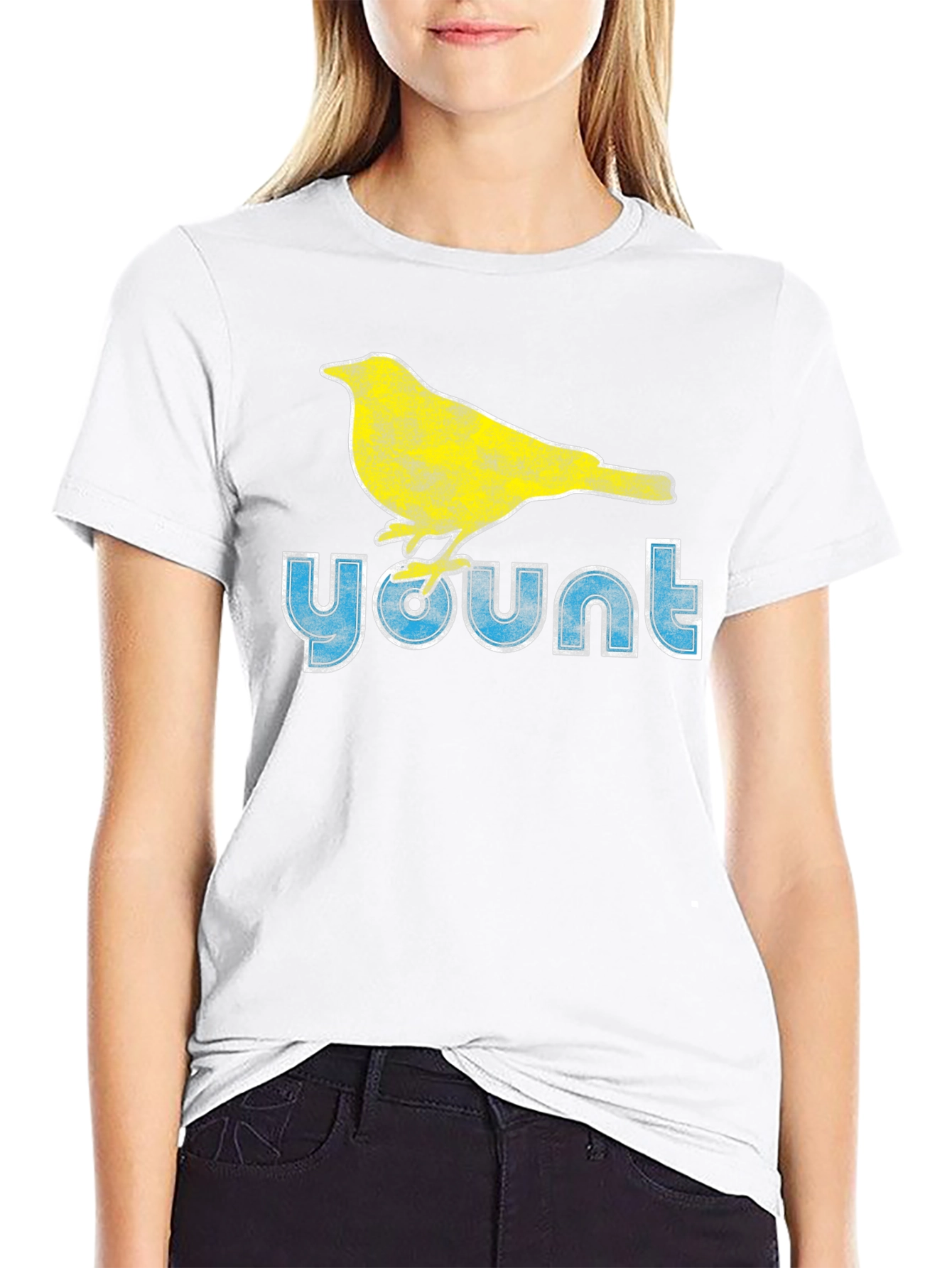 Yount Bird Graphic T-Shirt - Casual Style