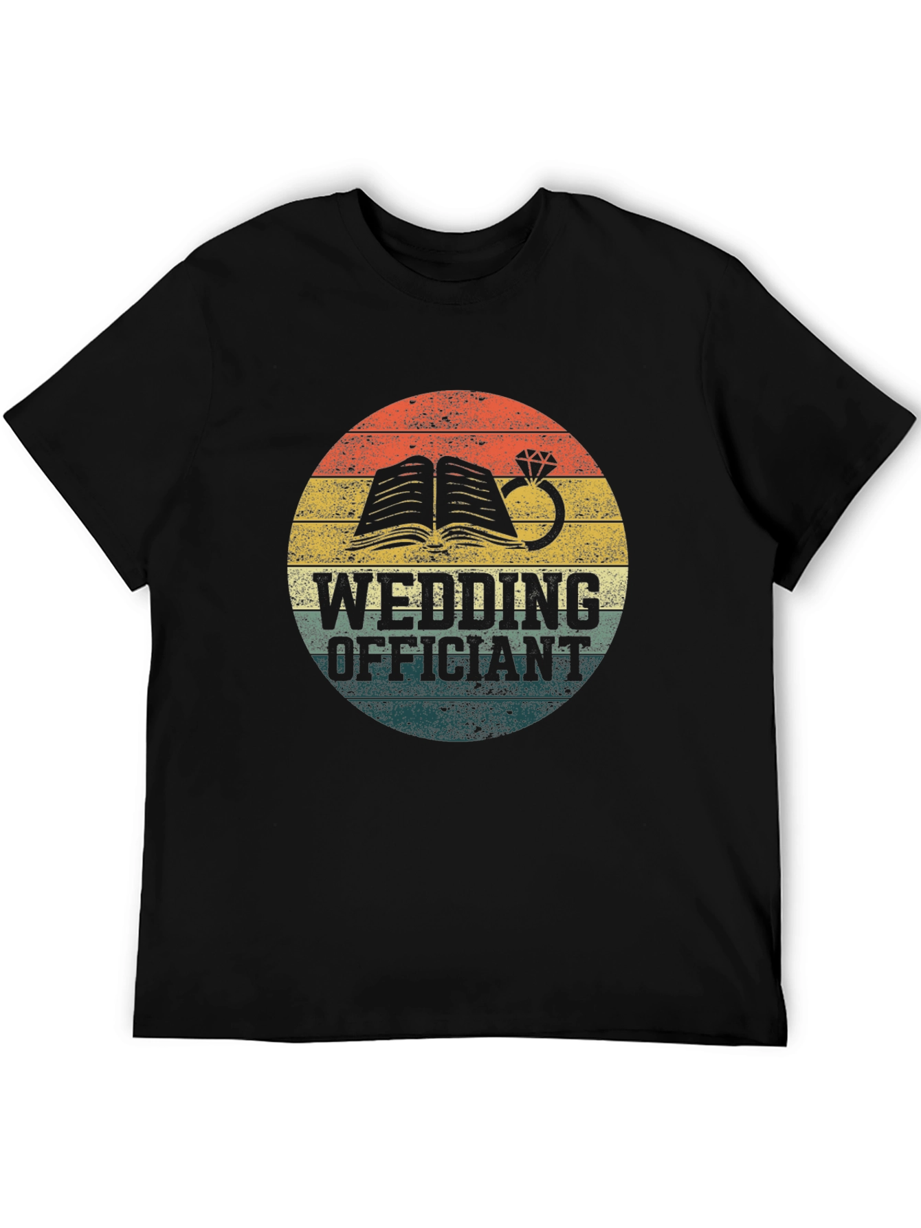 Wedding Officiant Retro T-Shirt