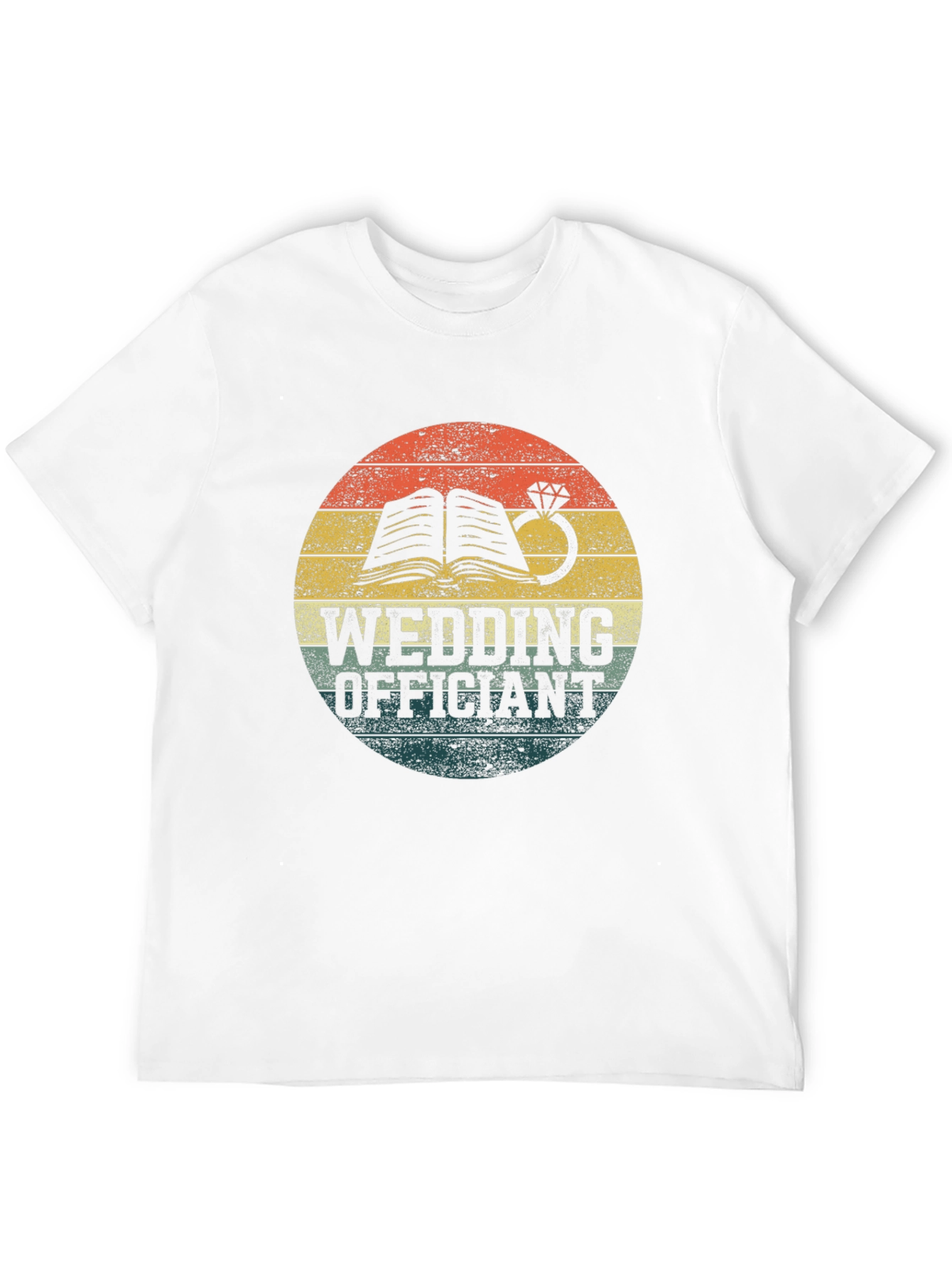 Wedding Officiant Retro T-Shirt