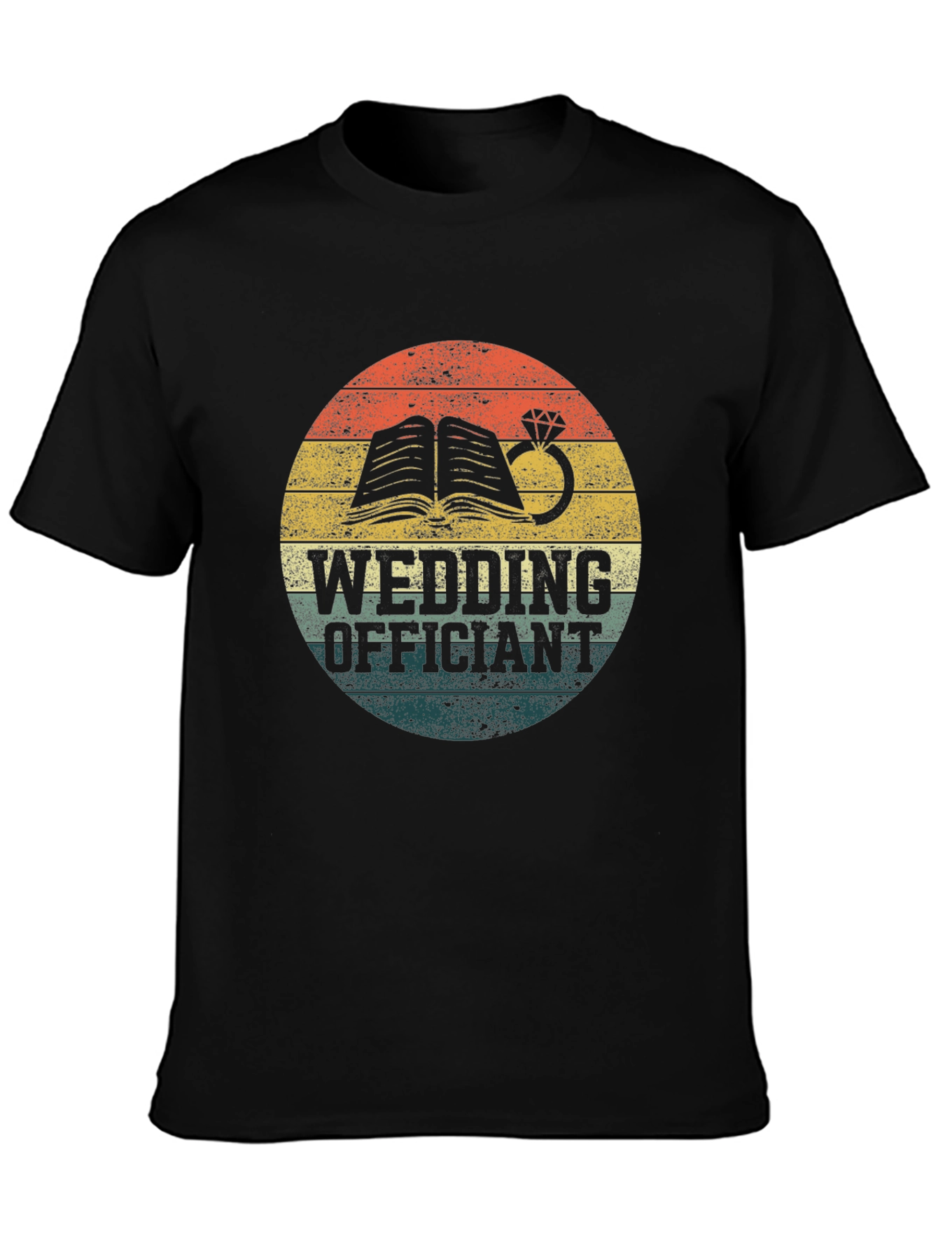 Wedding Officiant Retro T-Shirt