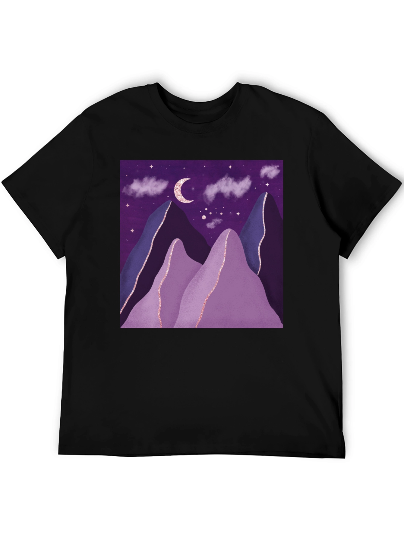 Night Sky Mountain T-Shirt