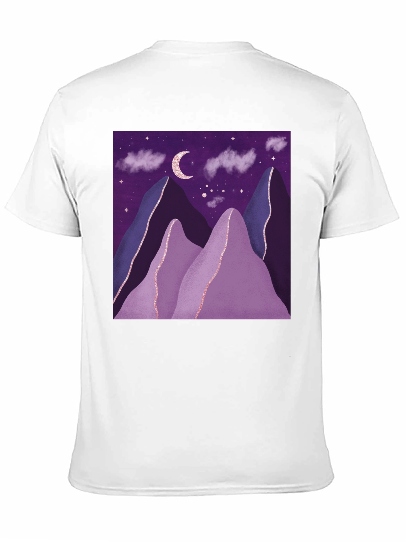 Night Sky Mountain T-Shirt