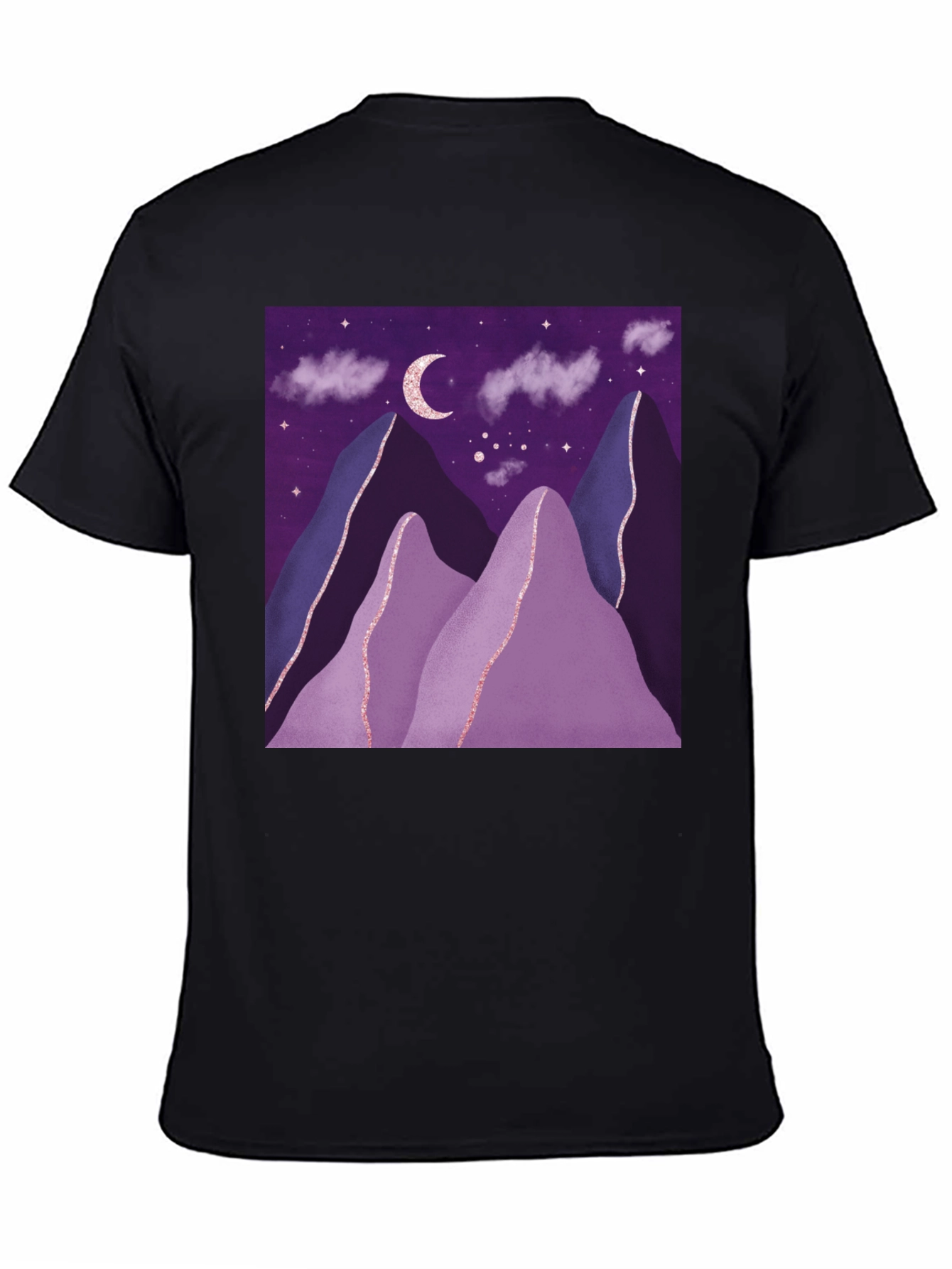 Night Sky Mountain T-Shirt