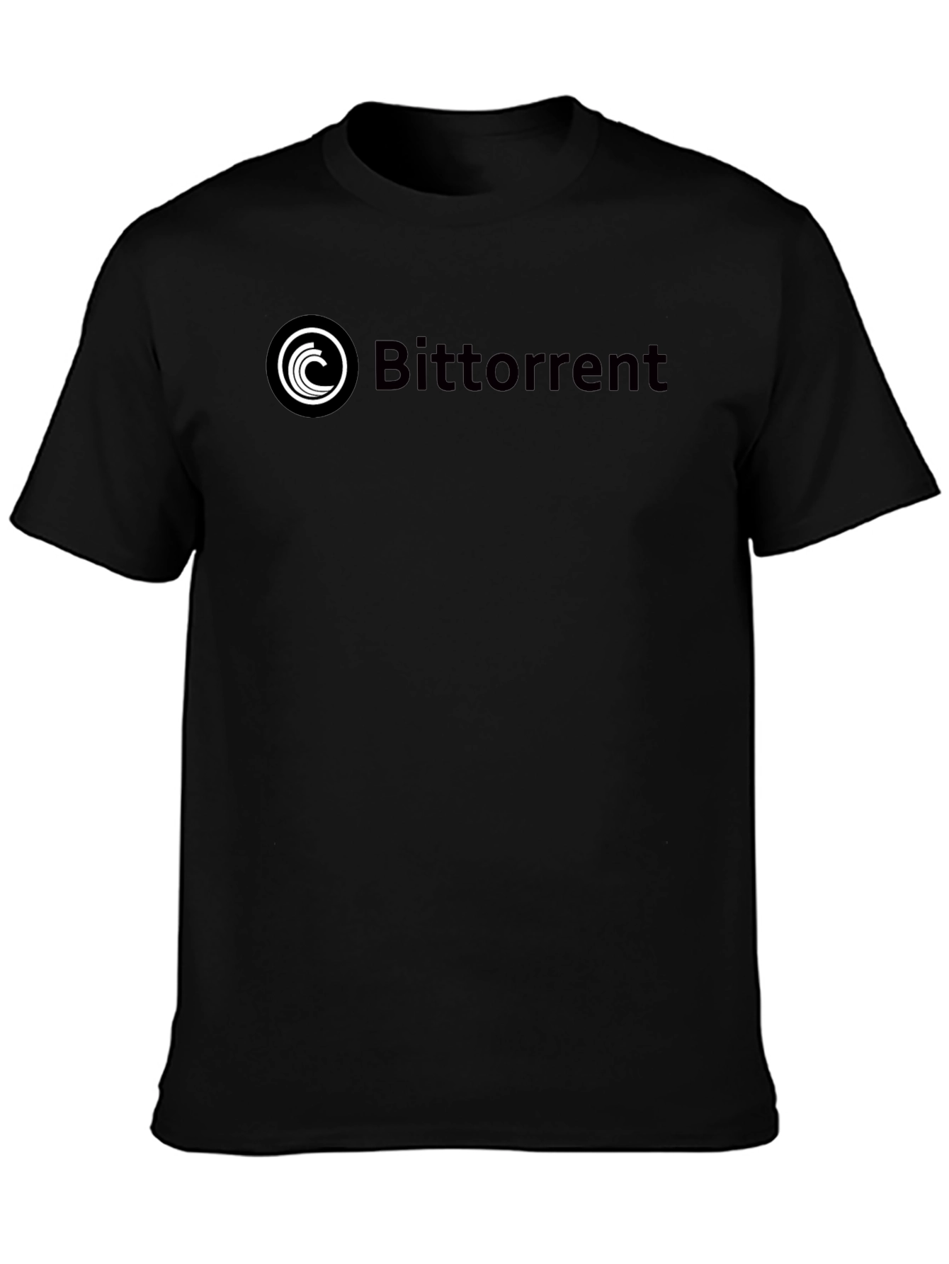 BitTorrent Logo Black T-Shirt - Tech Enthusiast Apparel