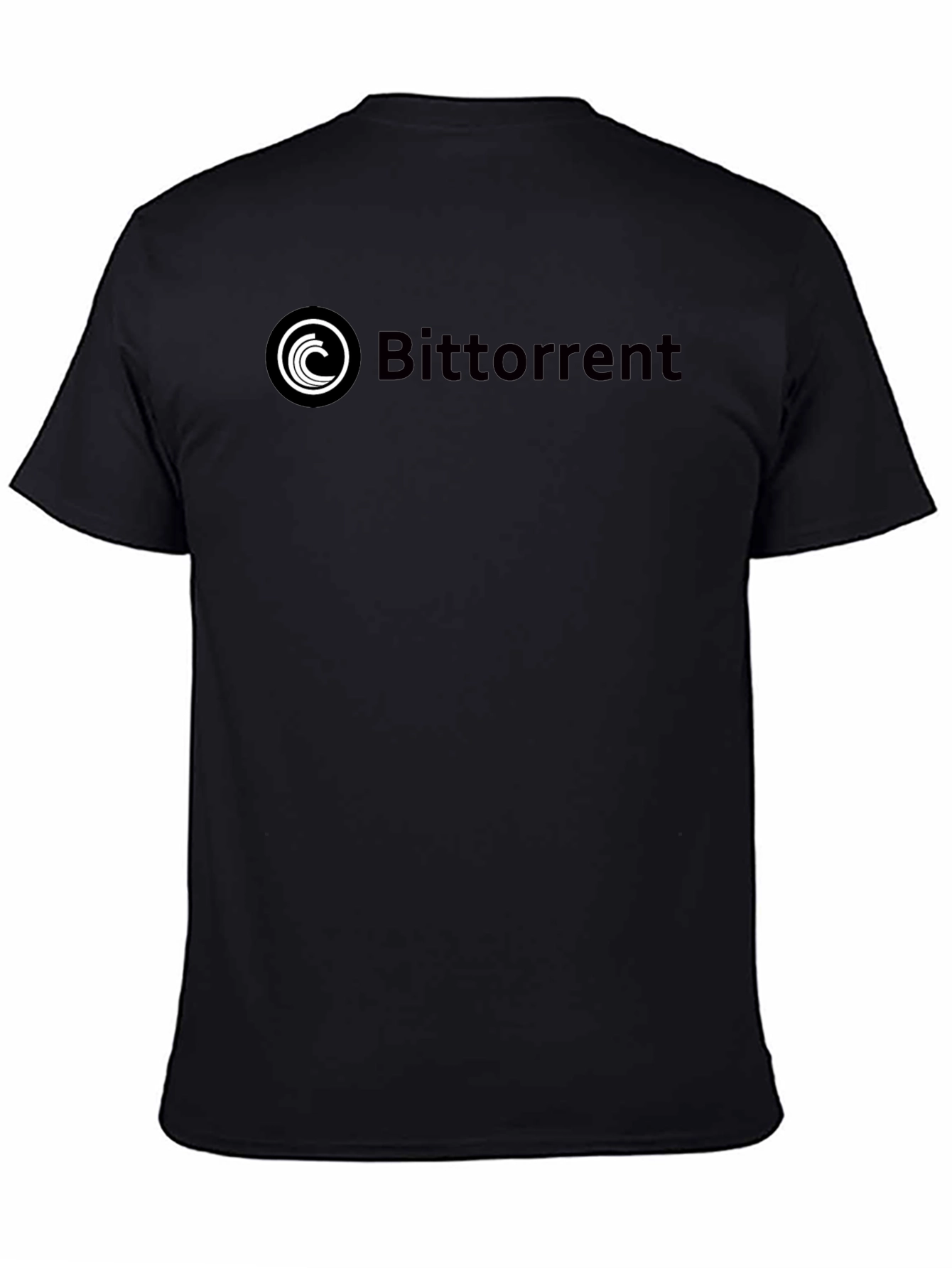 BitTorrent Logo Black T-Shirt - Tech Enthusiast Apparel