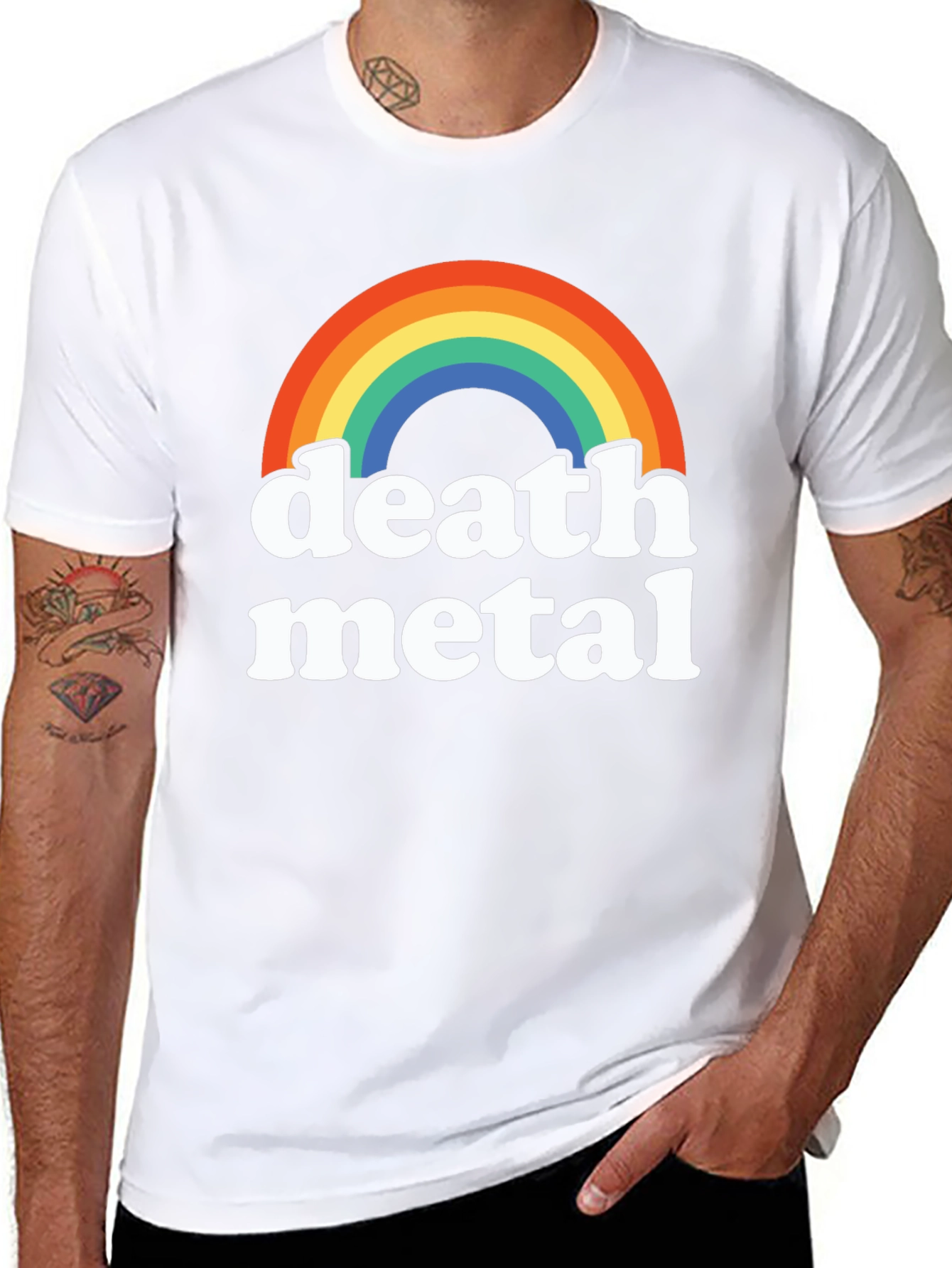 Death Metal Rainbow T-Shirt