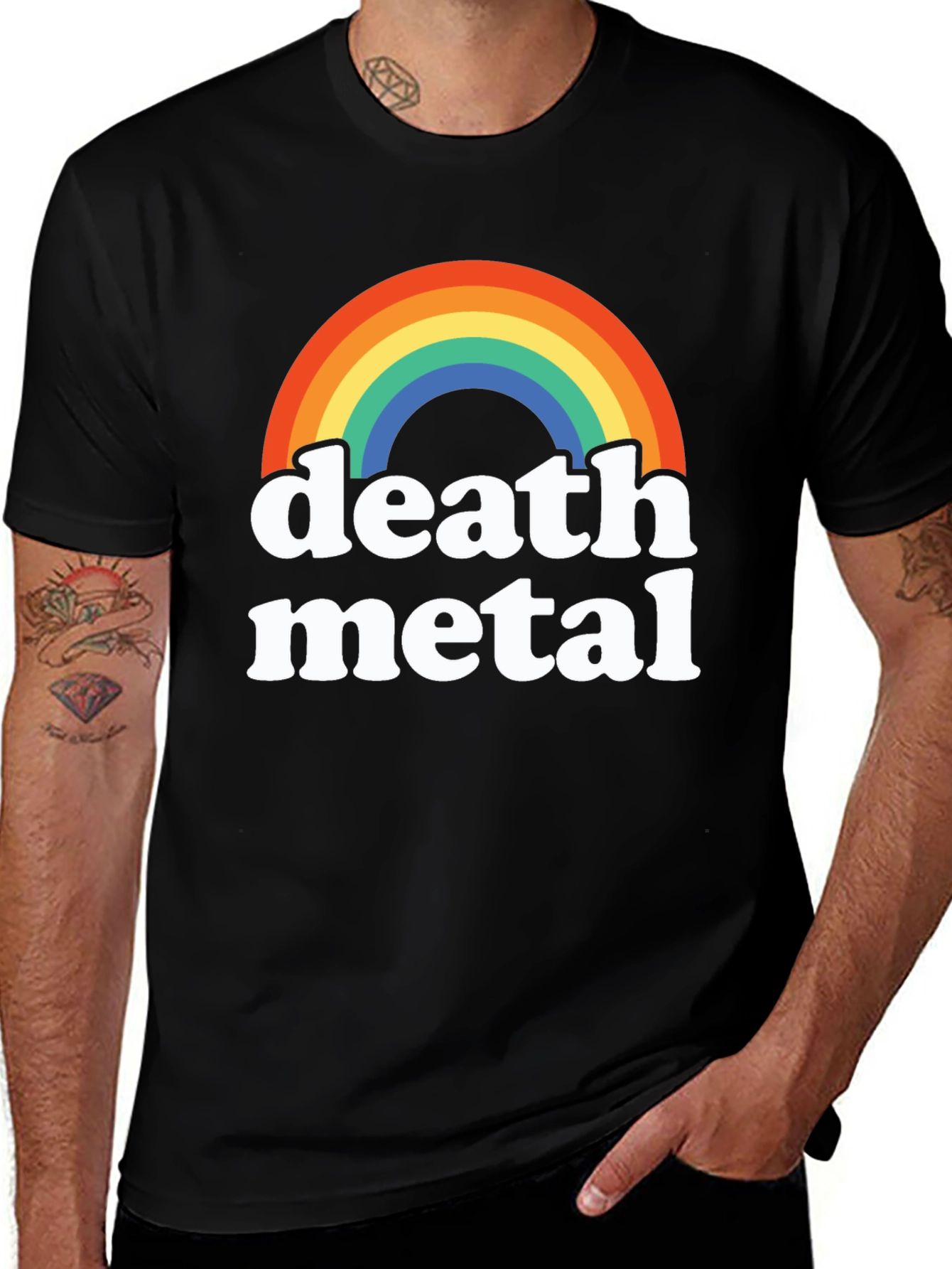 Death Metal Rainbow T-Shirt