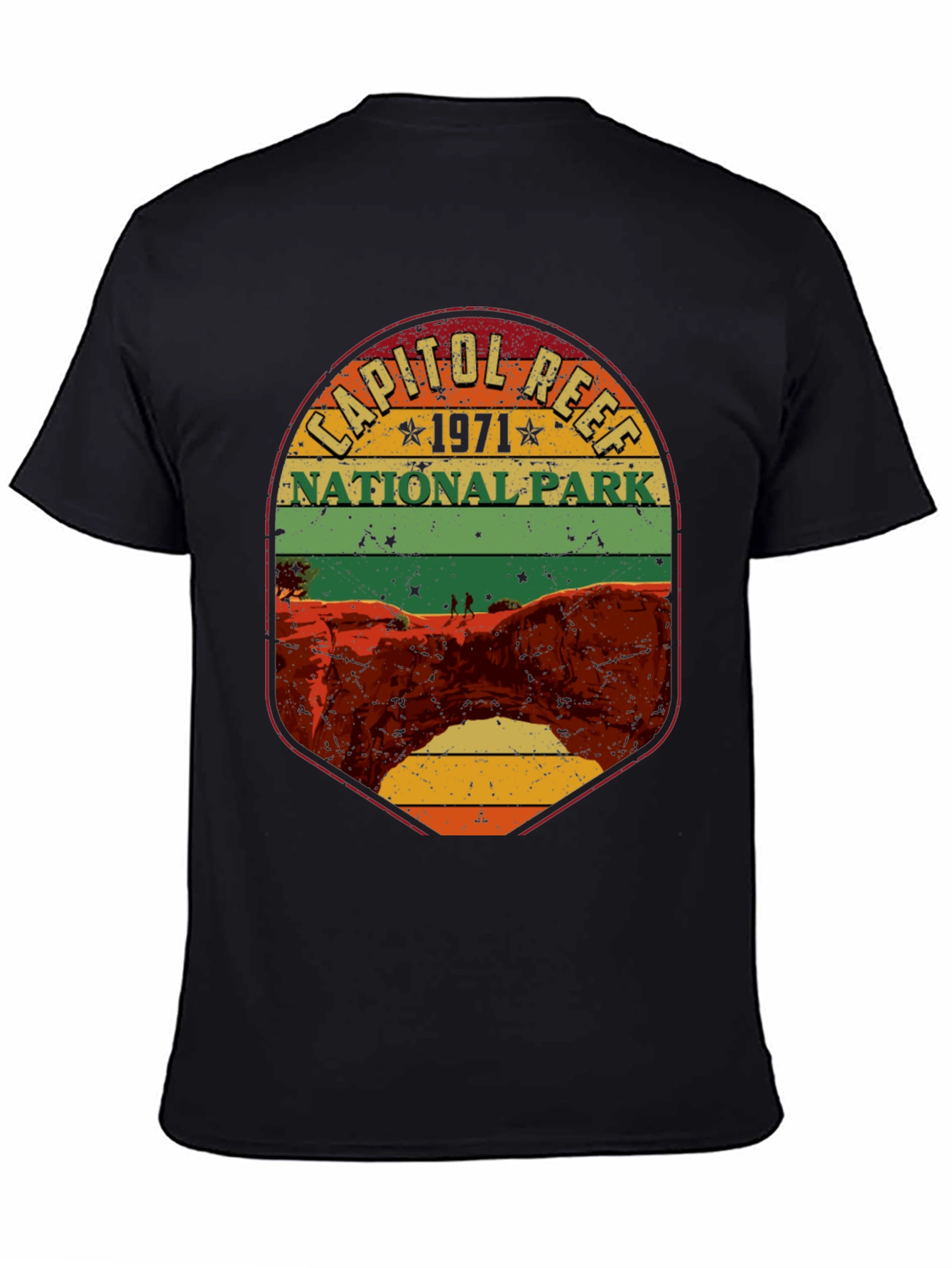 Capitol Reef National Park 1971 Retro T-Shirt