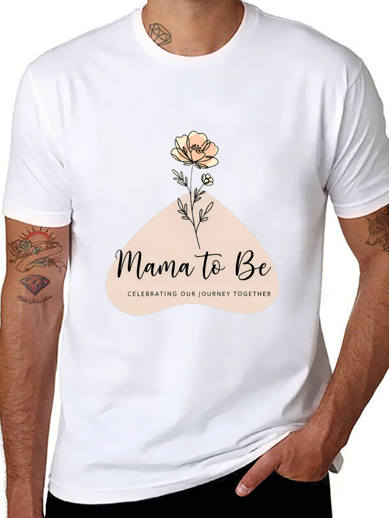 Mama To Be Graphic Tee - Pregnancy Announcement