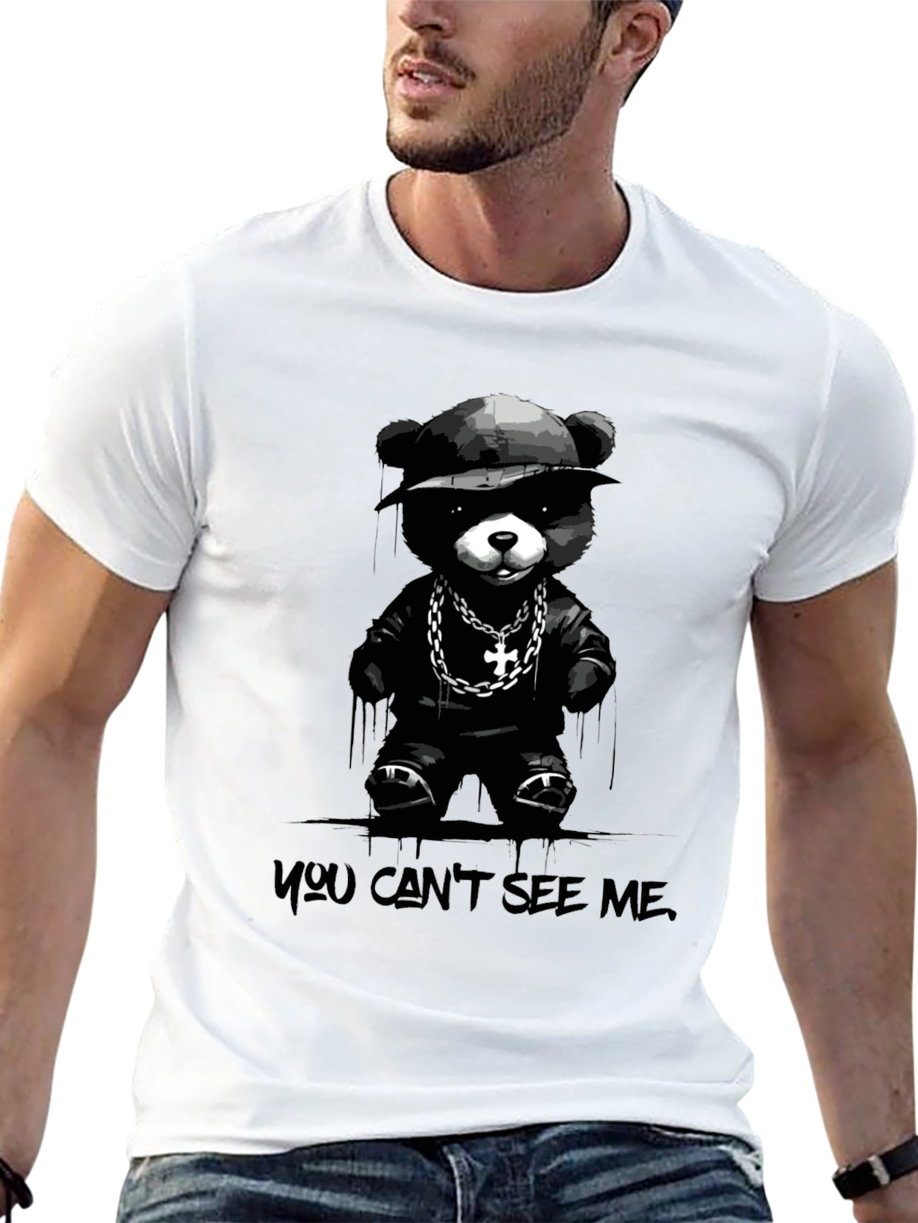 Cool Bear T-Shirt: You Cant See Me!