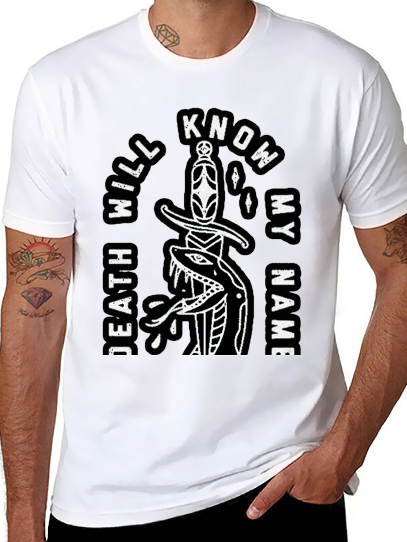 Death Will Know My Name Graphic Tee