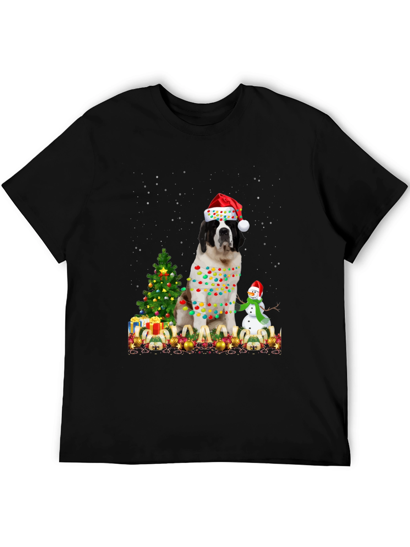 Christmas Dog T-Shirt - Holiday Apparel