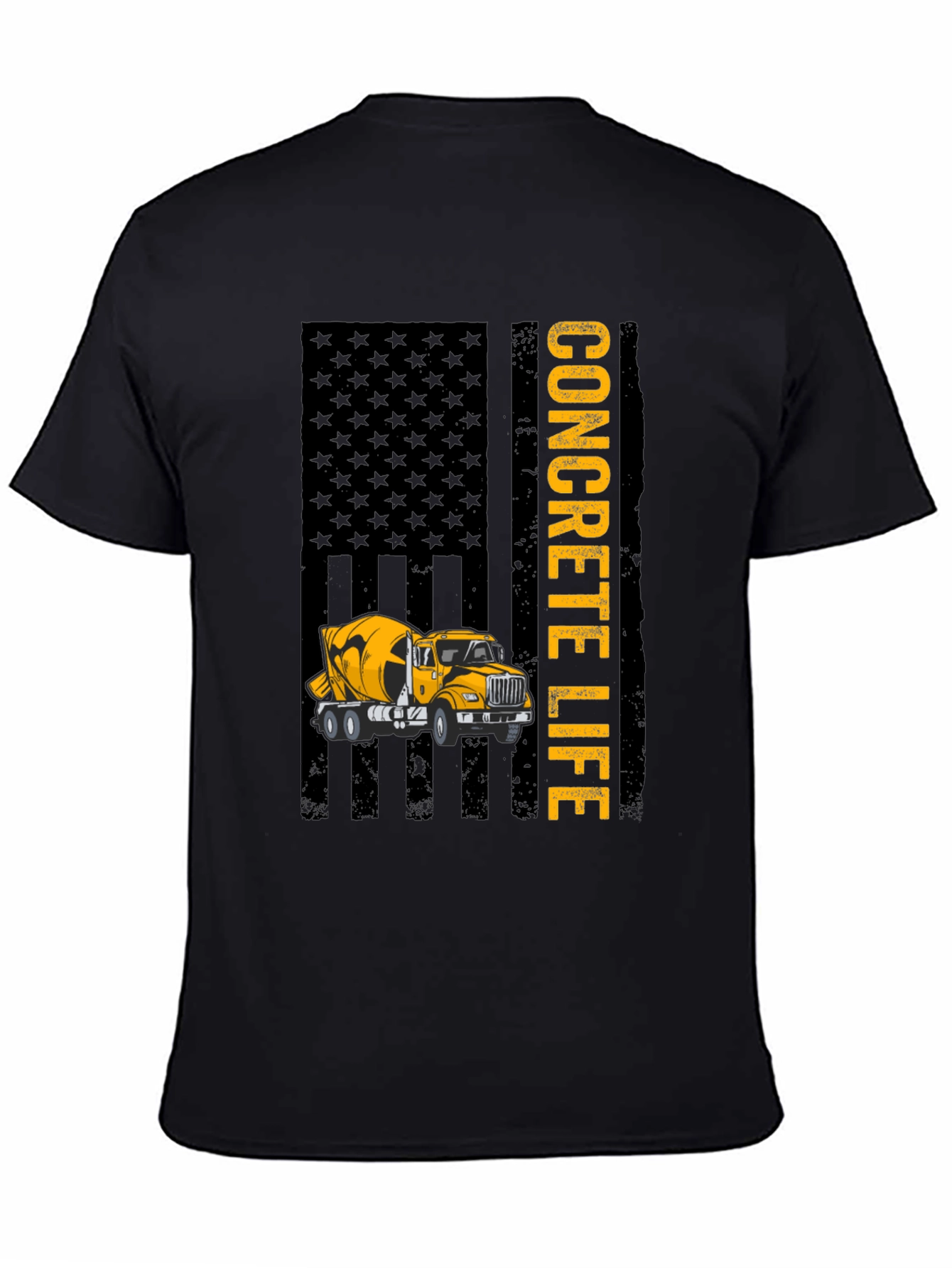 Concrete Life Graphic Tee - Construction Worker Shirt