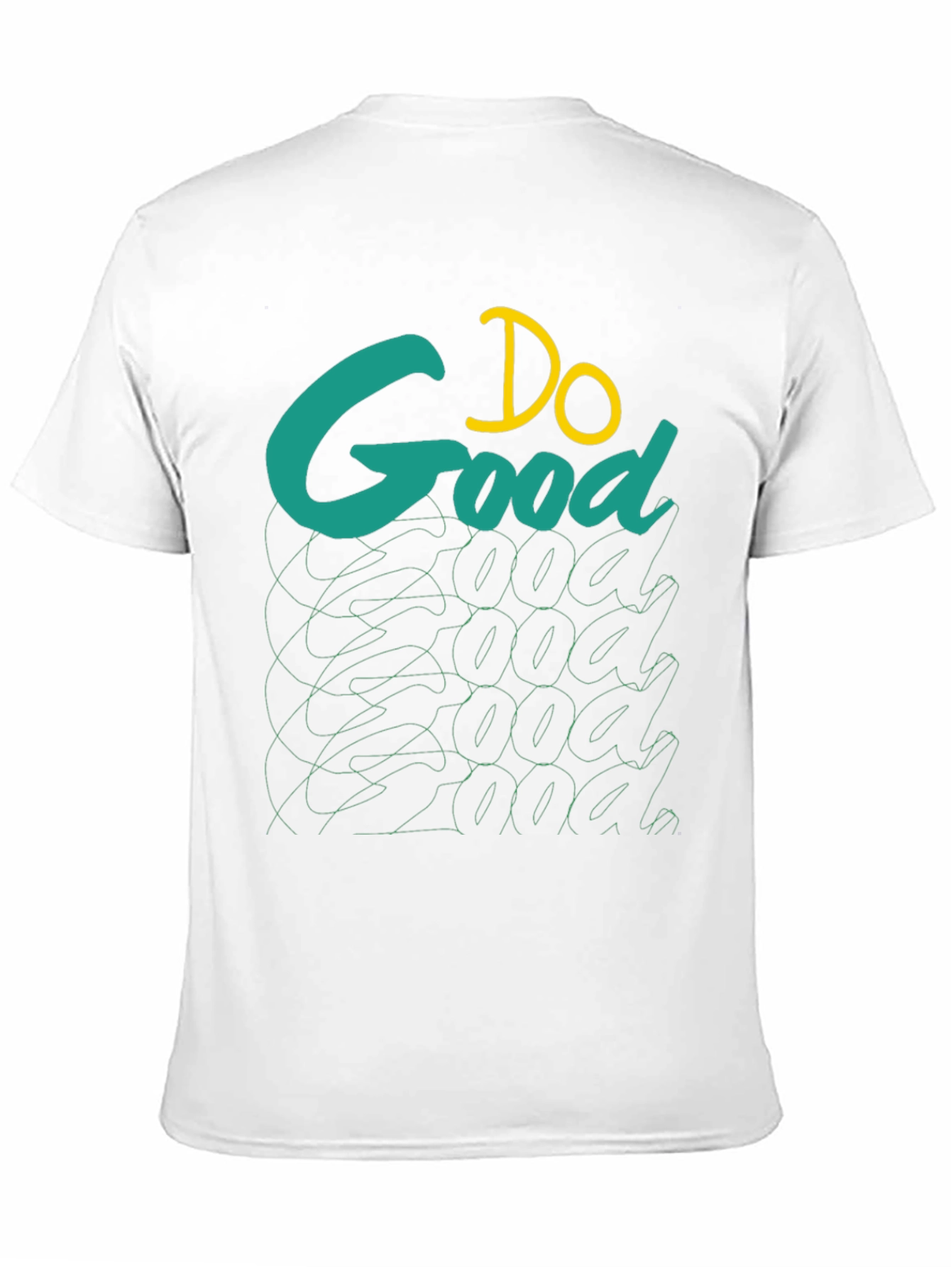 Do Good Graphic Tee - Black Cotton T-Shirt