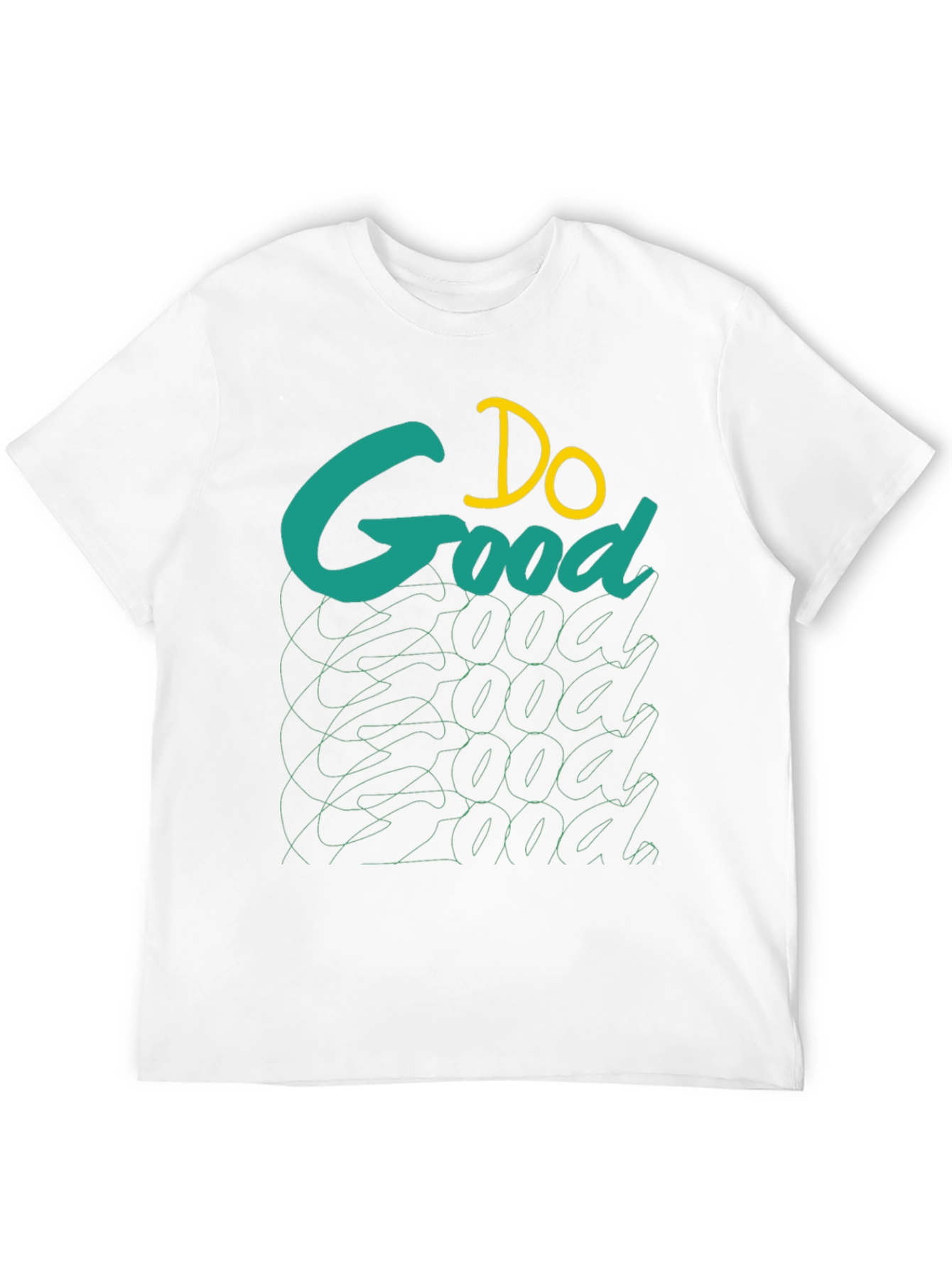 Do Good Graphic Tee - Black Cotton T-Shirt