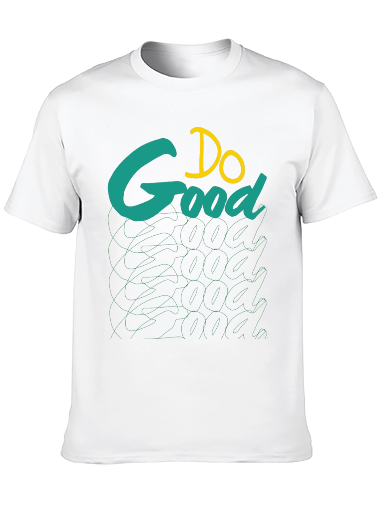 Do Good Graphic Tee - Black Cotton T-Shirt