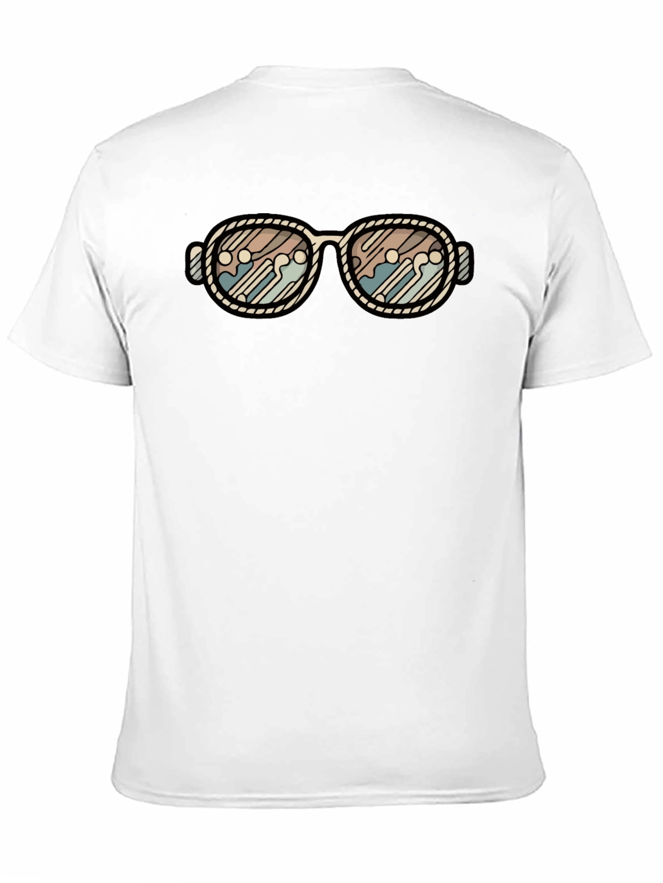 Retro Sunglasses Graphic Tee - Stylish & Unique Design