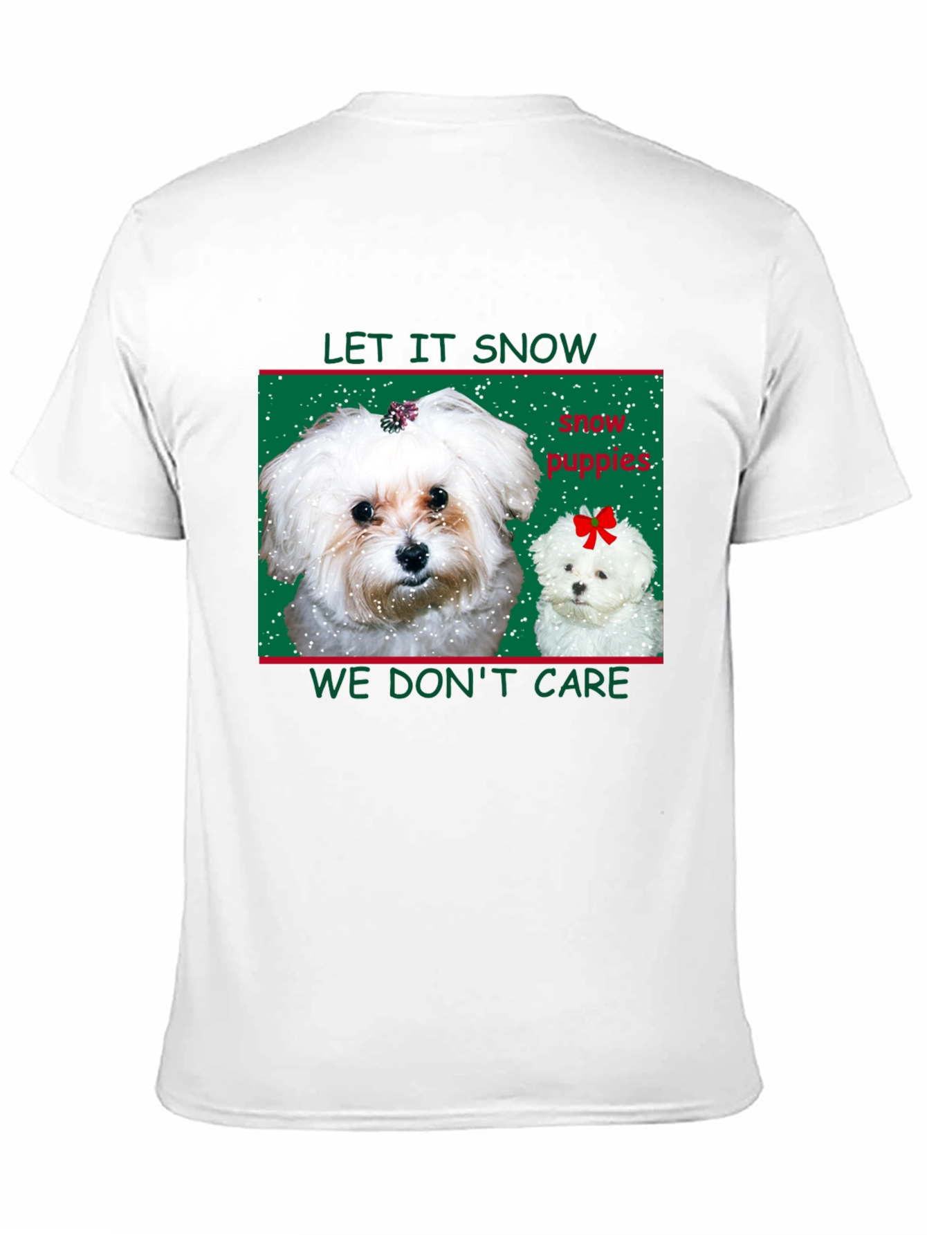 Let it Snow Puppies Graphic Tee