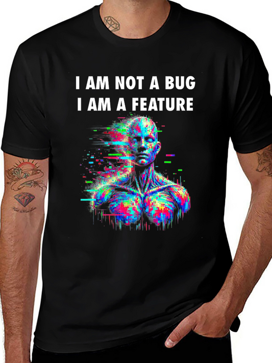 I Am Not a Bug I Am a Feature Graphic Tee