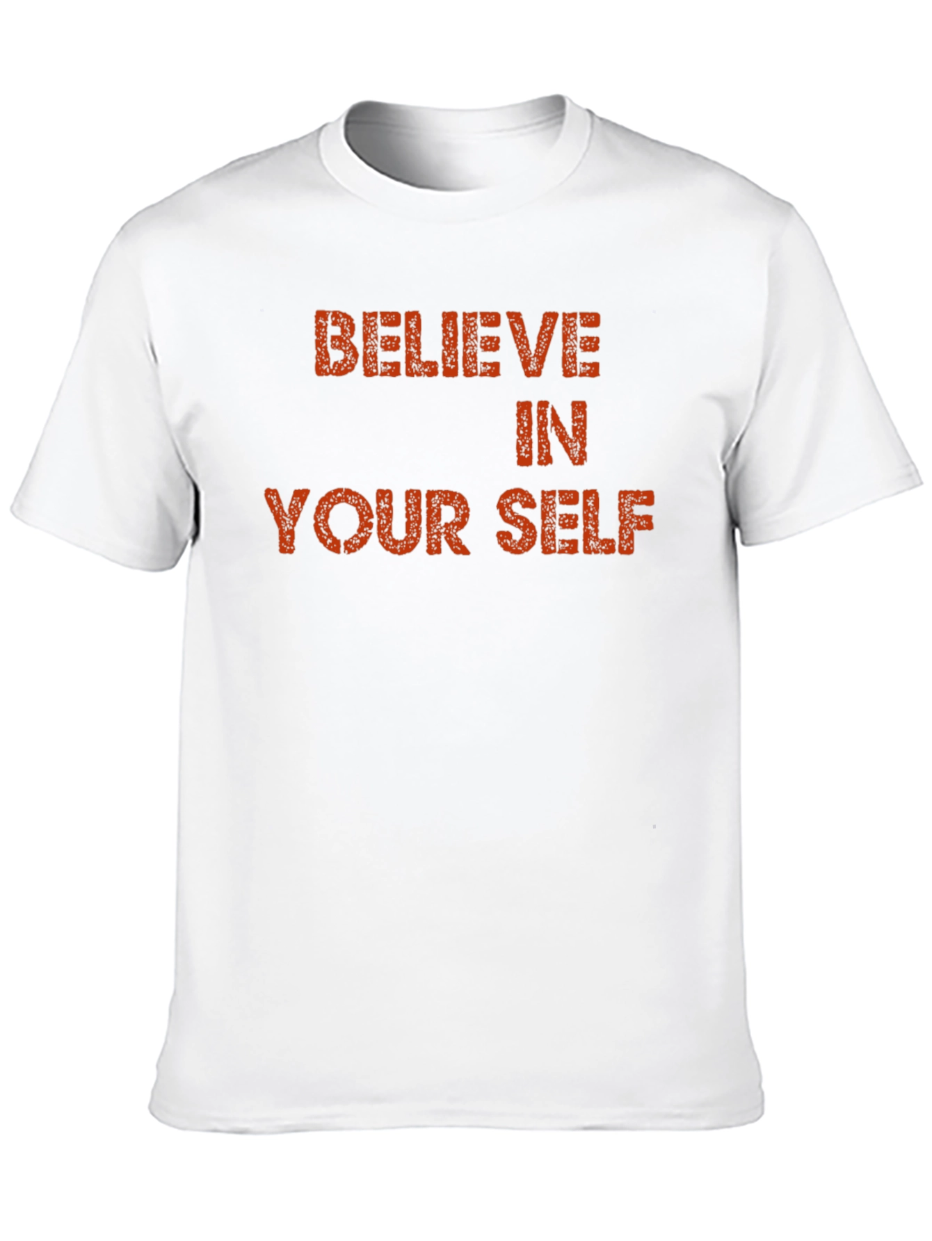 Believe In Yourself Black Graphic Tee