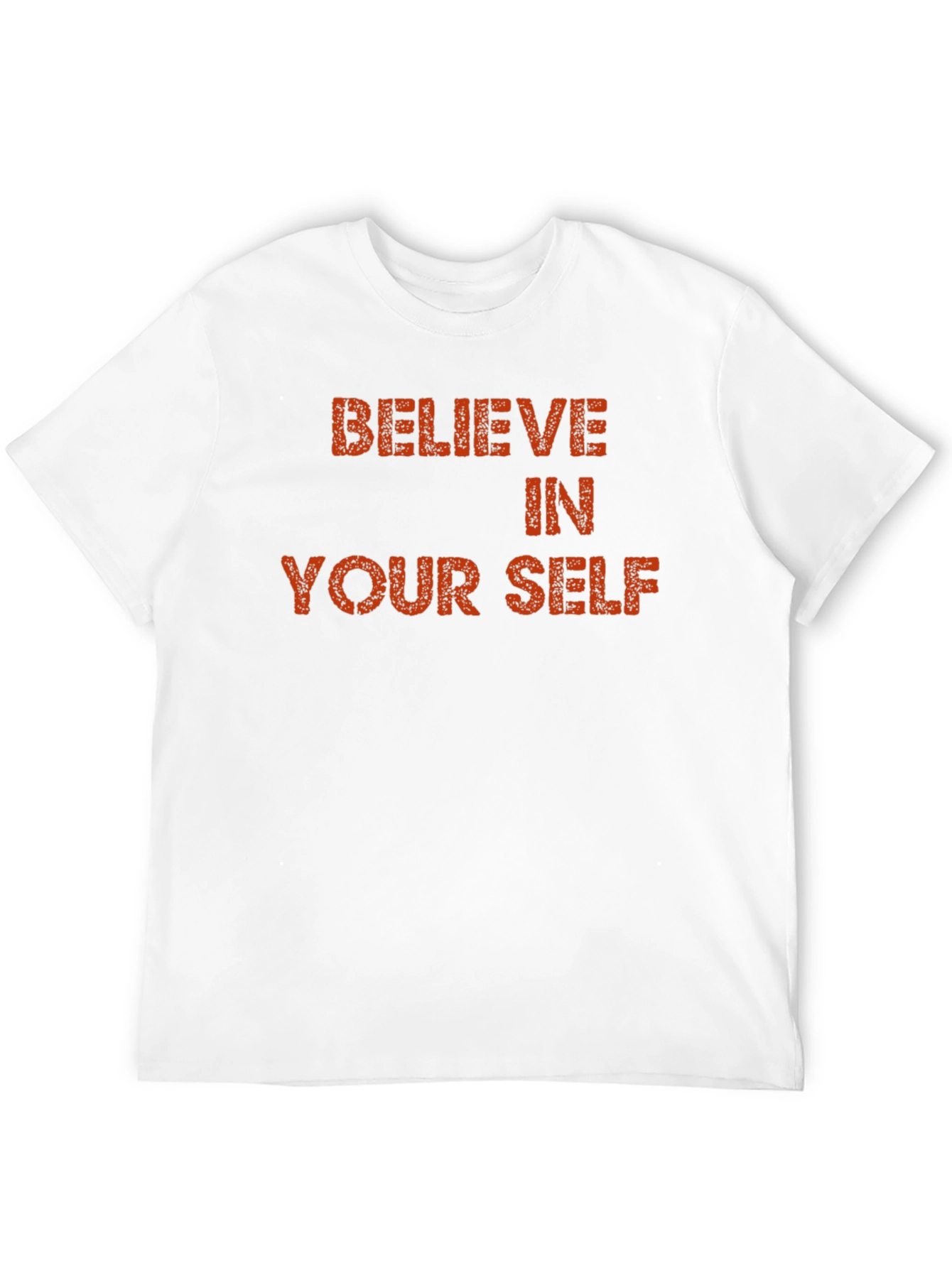Believe In Yourself Black Graphic Tee