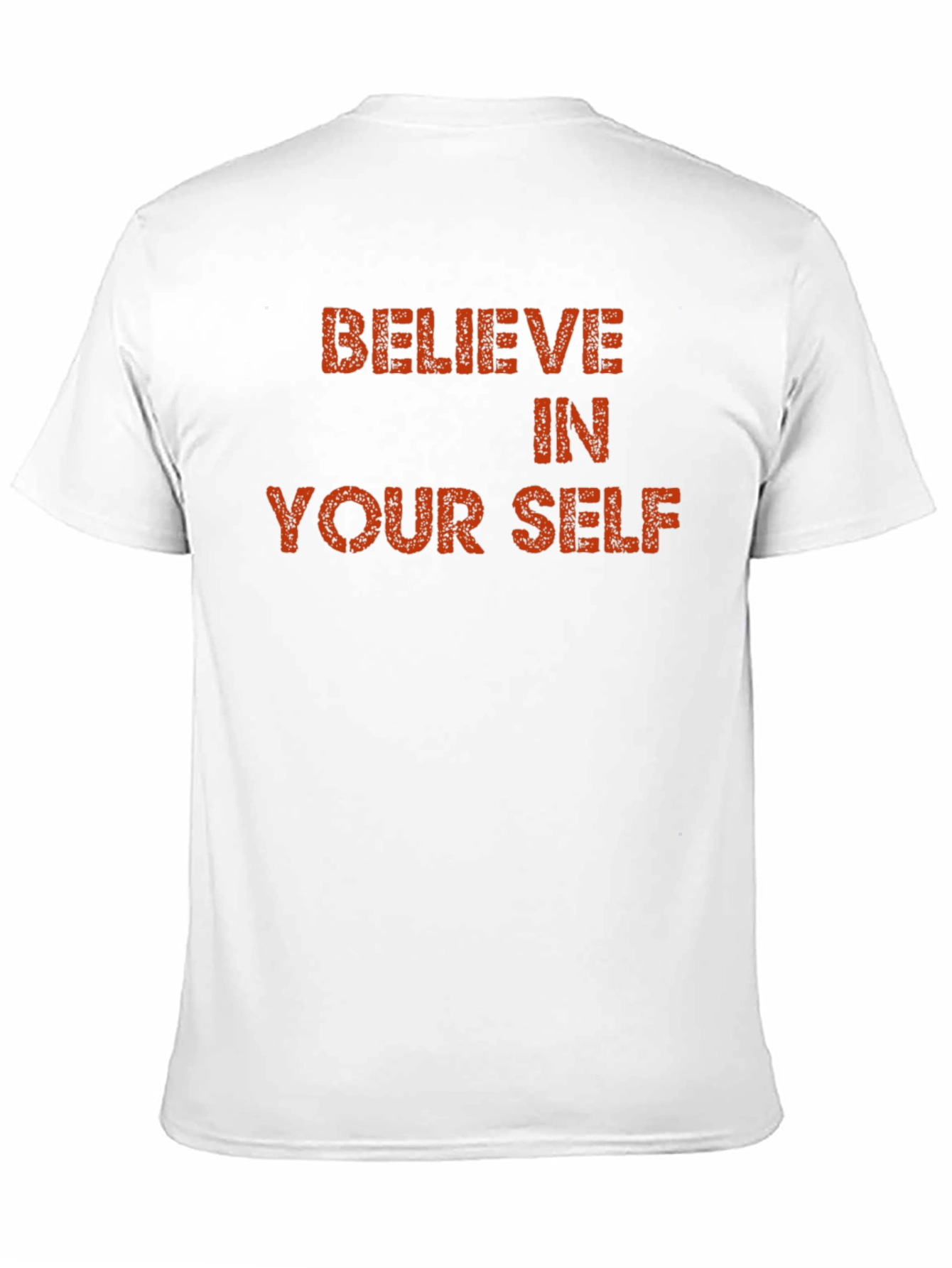 Believe In Yourself Black Graphic Tee