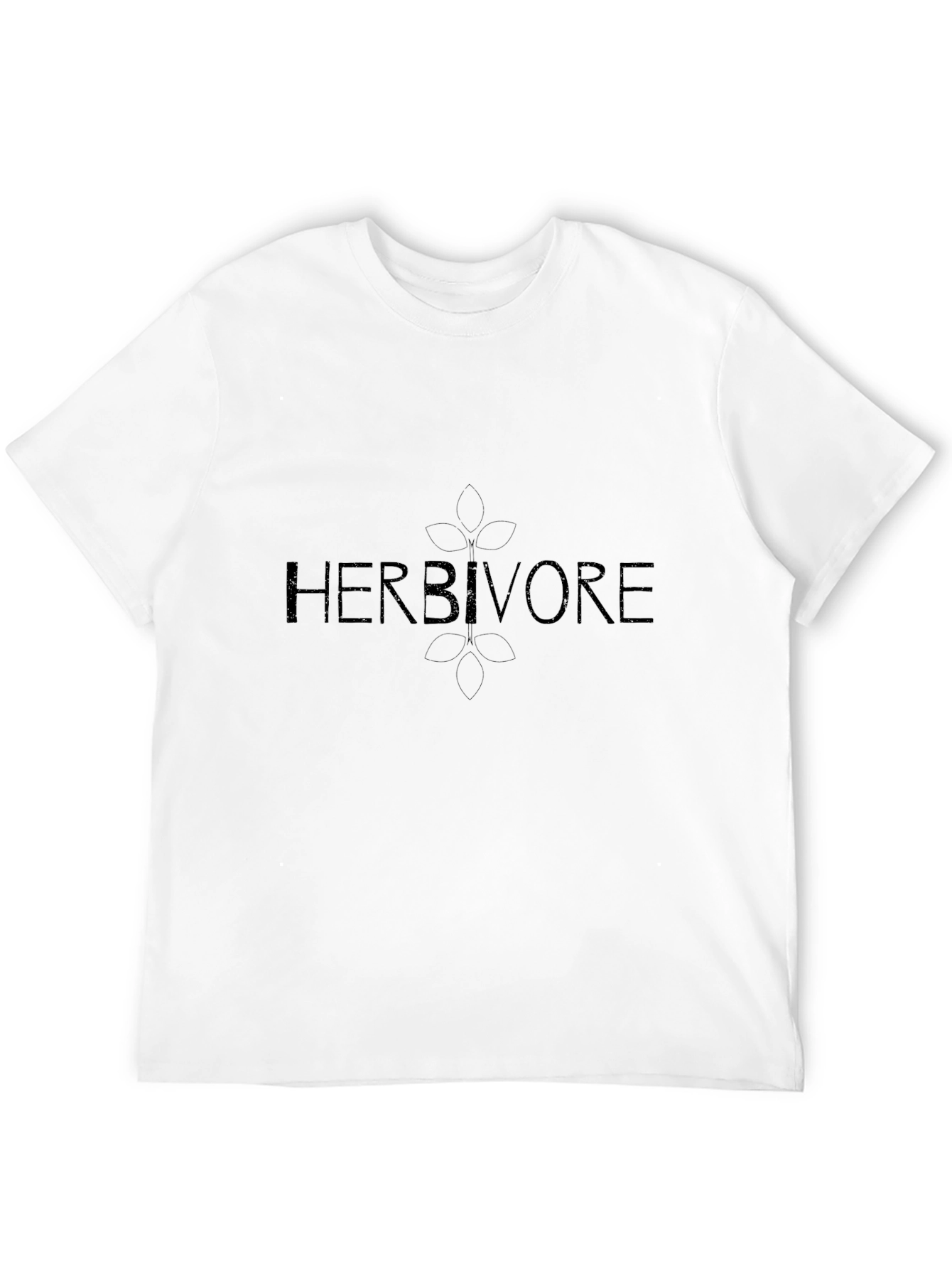 Herbivore Black T-Shirt - Vegan Friendly Apparel
