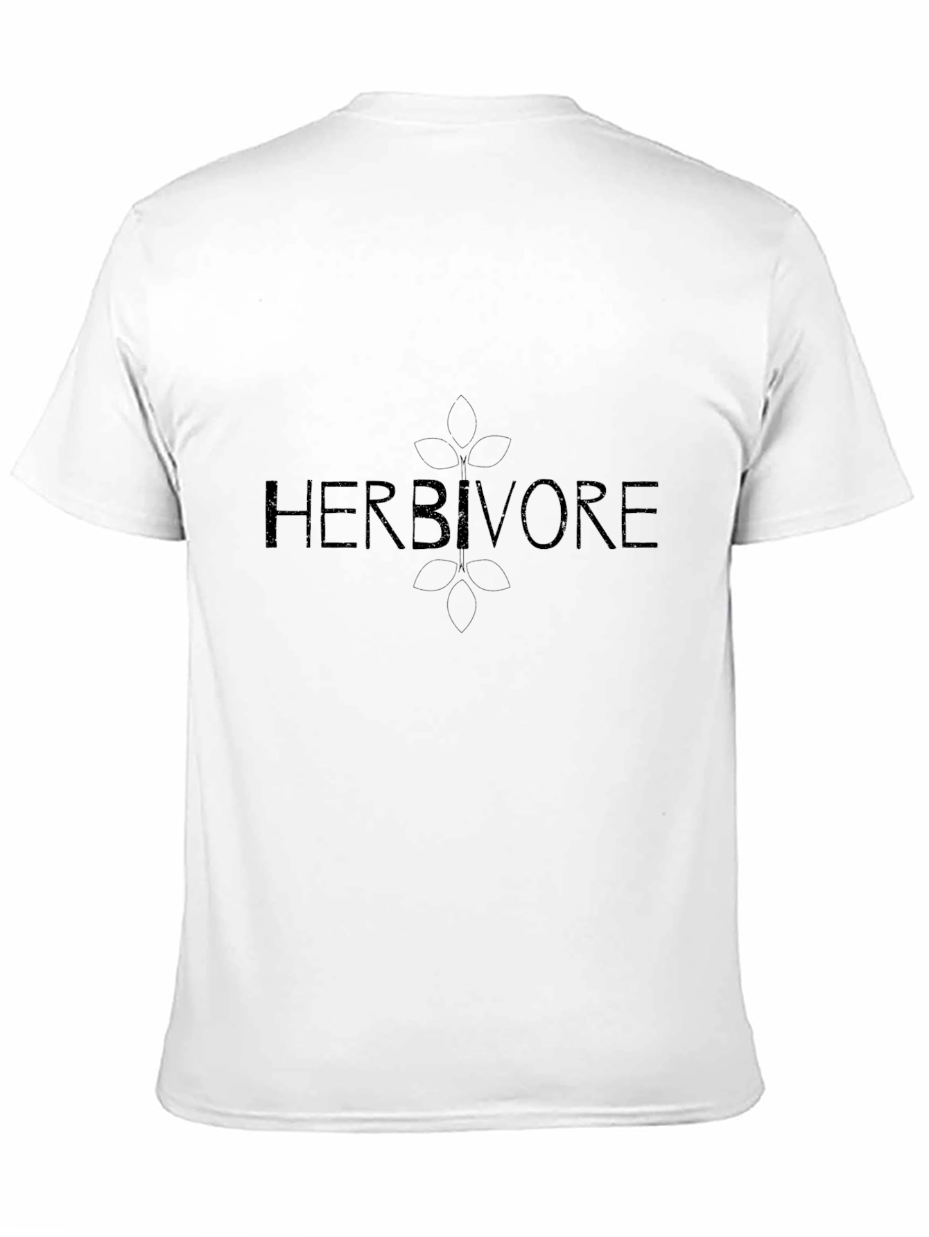 Herbivore Black T-Shirt - Vegan Friendly Apparel
