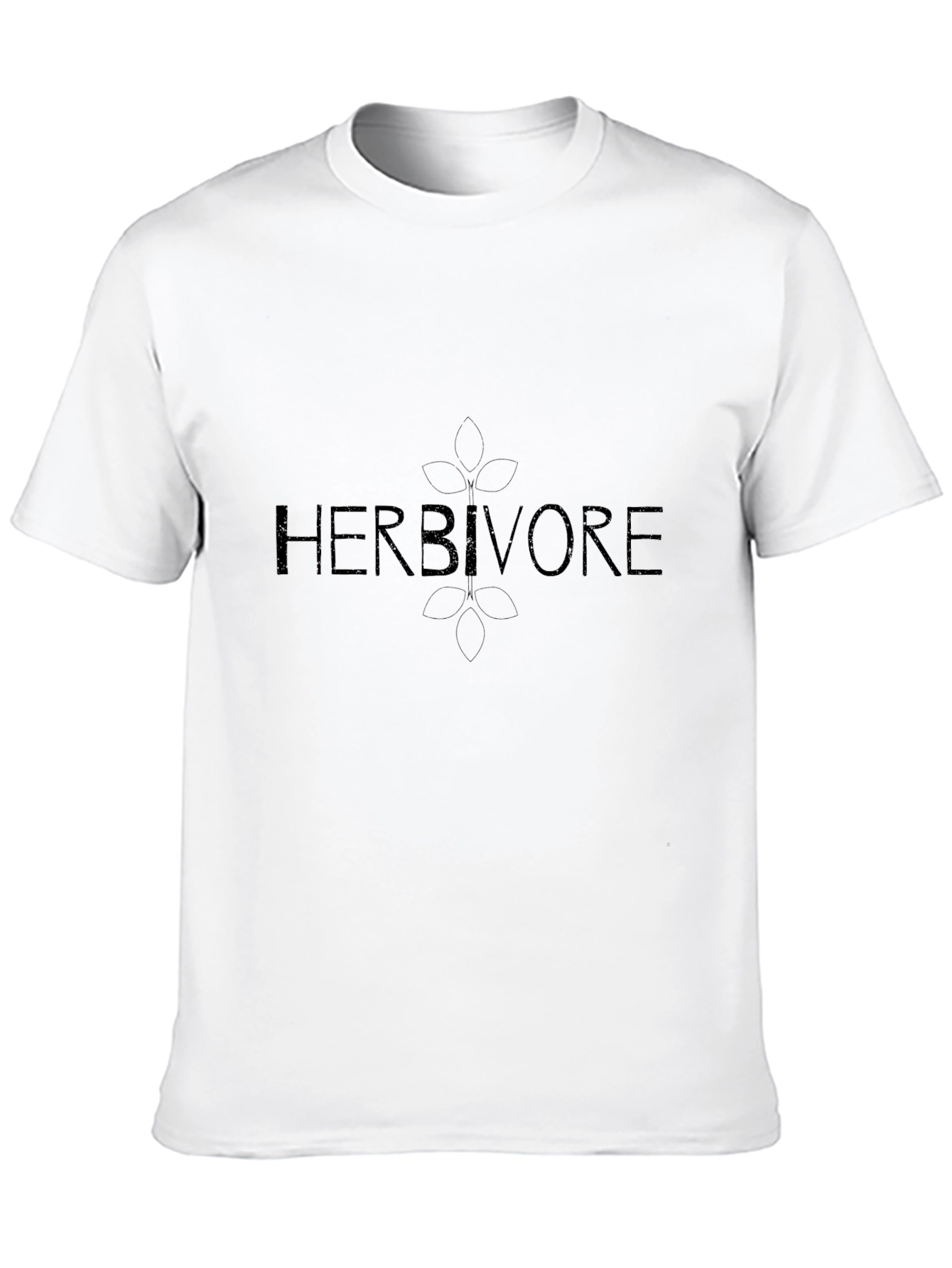 Herbivore Black T-Shirt - Vegan Friendly Apparel
