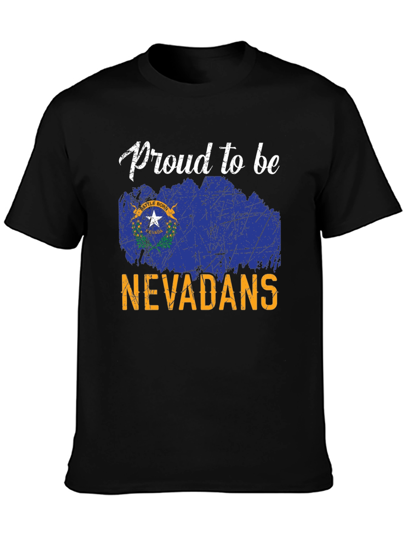 Proud Nevadans T-Shirt - State Flag Graphic Tee