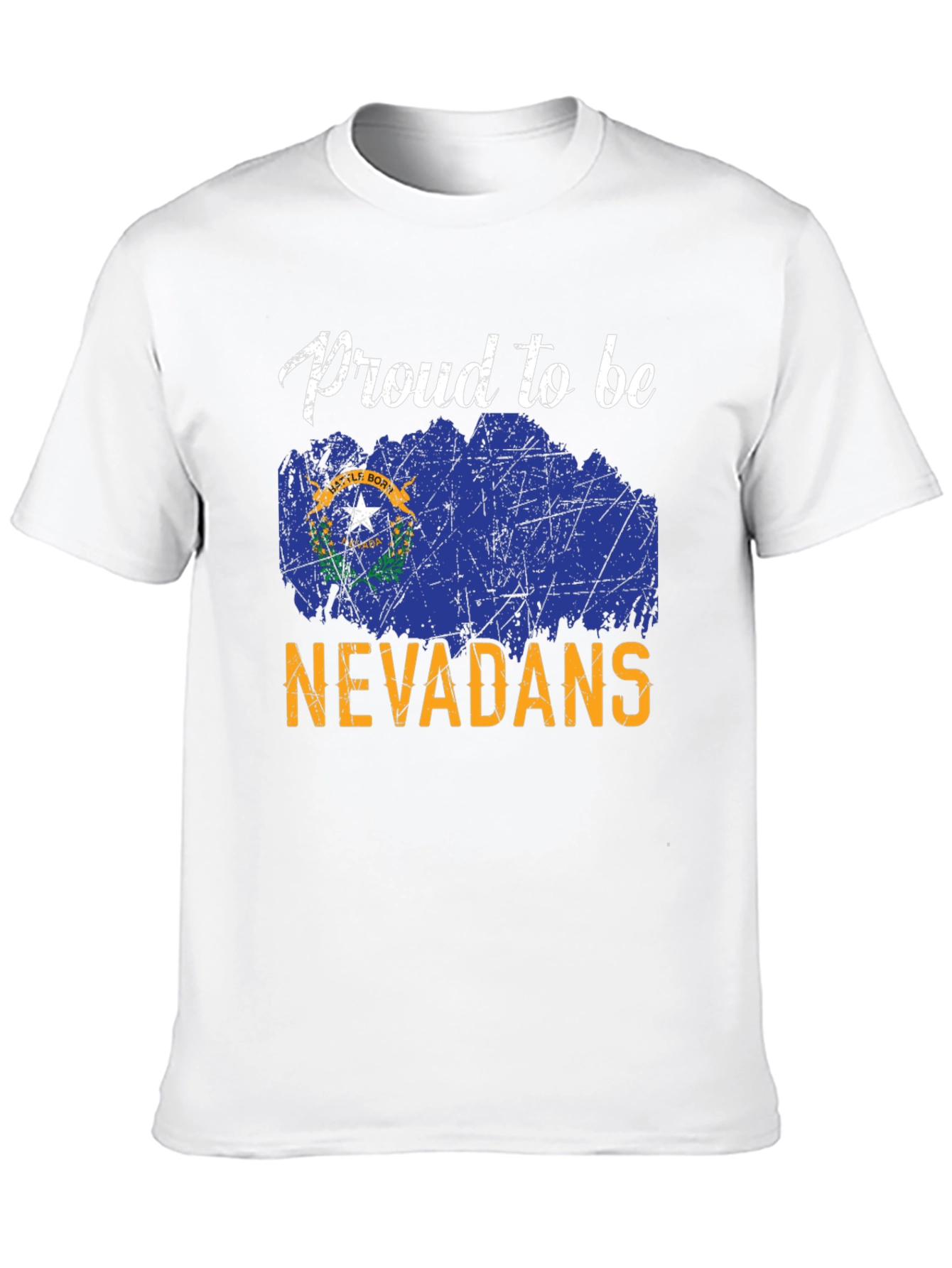 Proud Nevadans T-Shirt - State Flag Graphic Tee