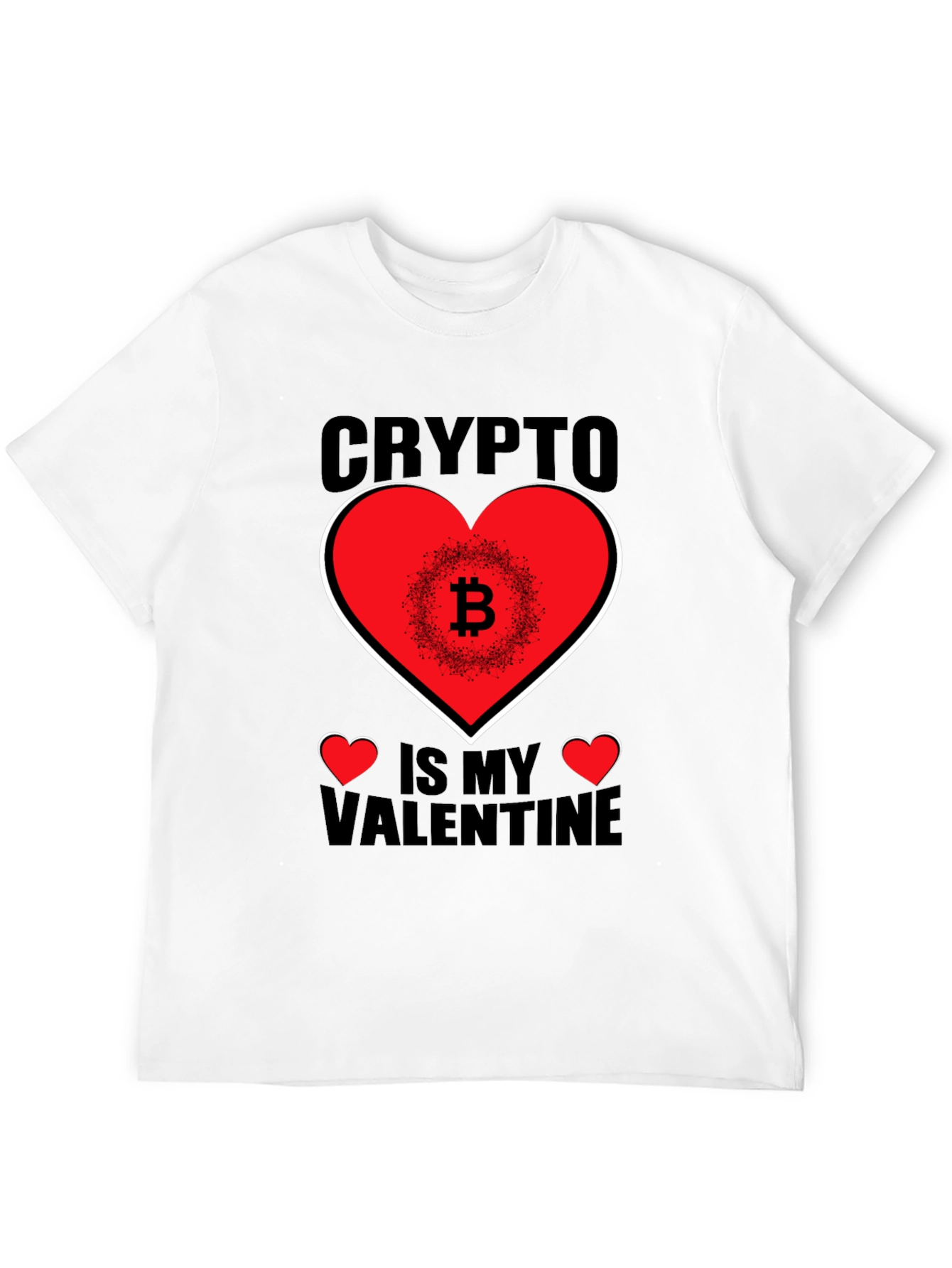 Crypto is My Valentine T-Shirt - Bitcoin Lover Tee