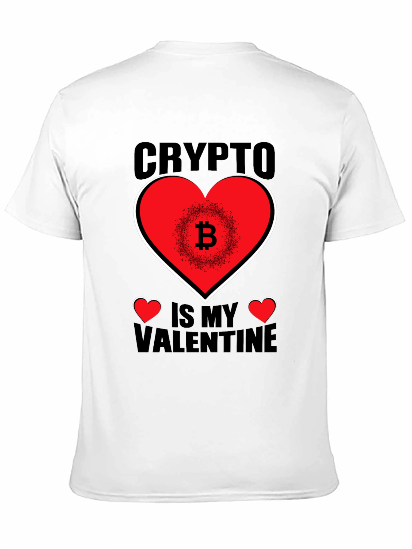 Crypto is My Valentine T-Shirt - Bitcoin Lover Tee