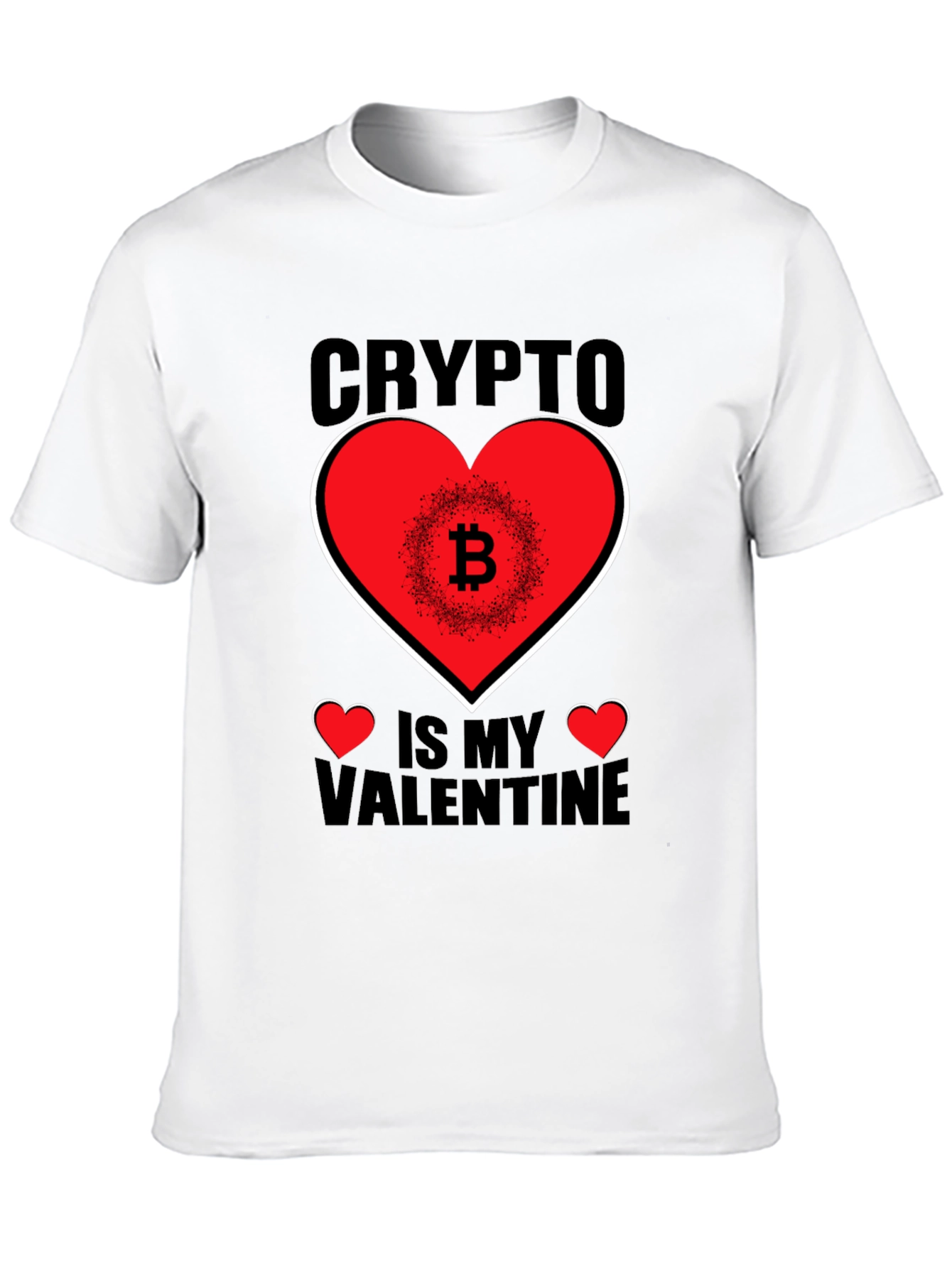 Crypto is My Valentine T-Shirt - Bitcoin Lover Tee