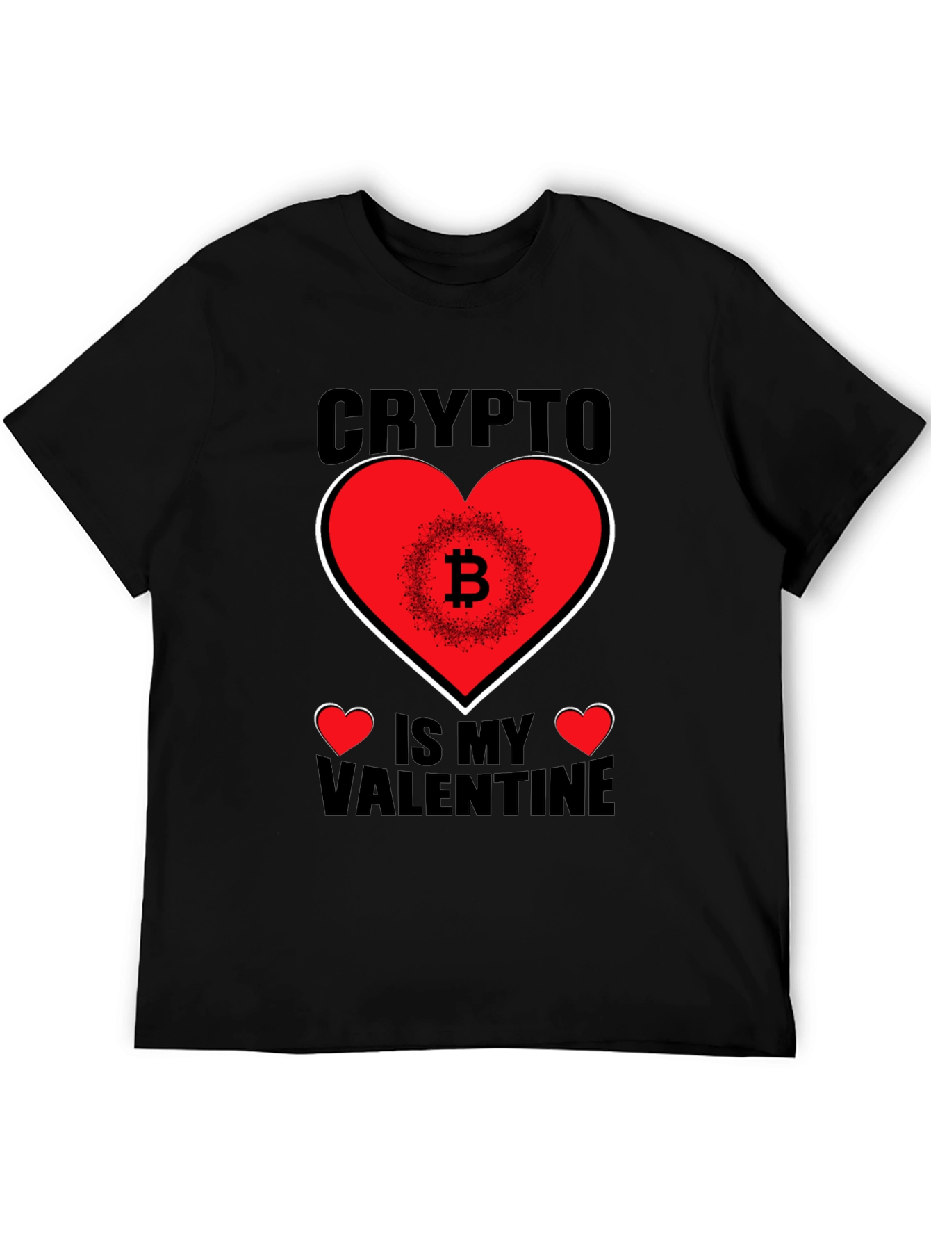 Crypto is My Valentine T-Shirt - Bitcoin Lover Tee