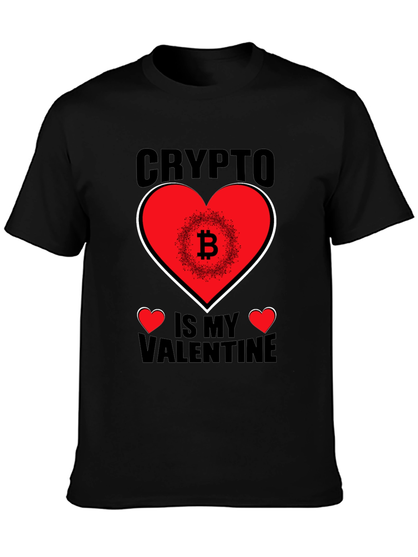 Crypto is My Valentine T-Shirt - Bitcoin Lover Tee
