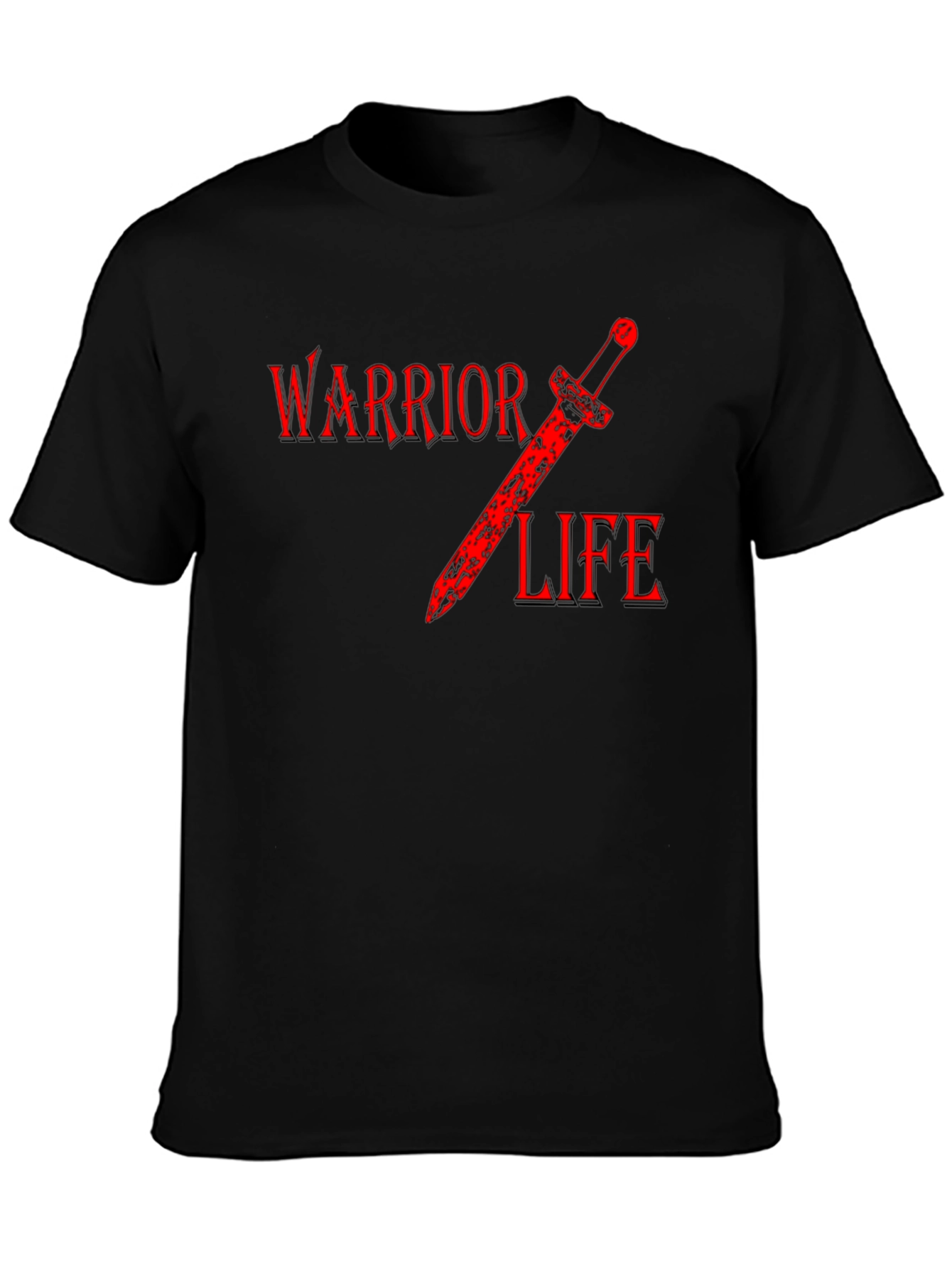 Warrior Life Black T-Shirt