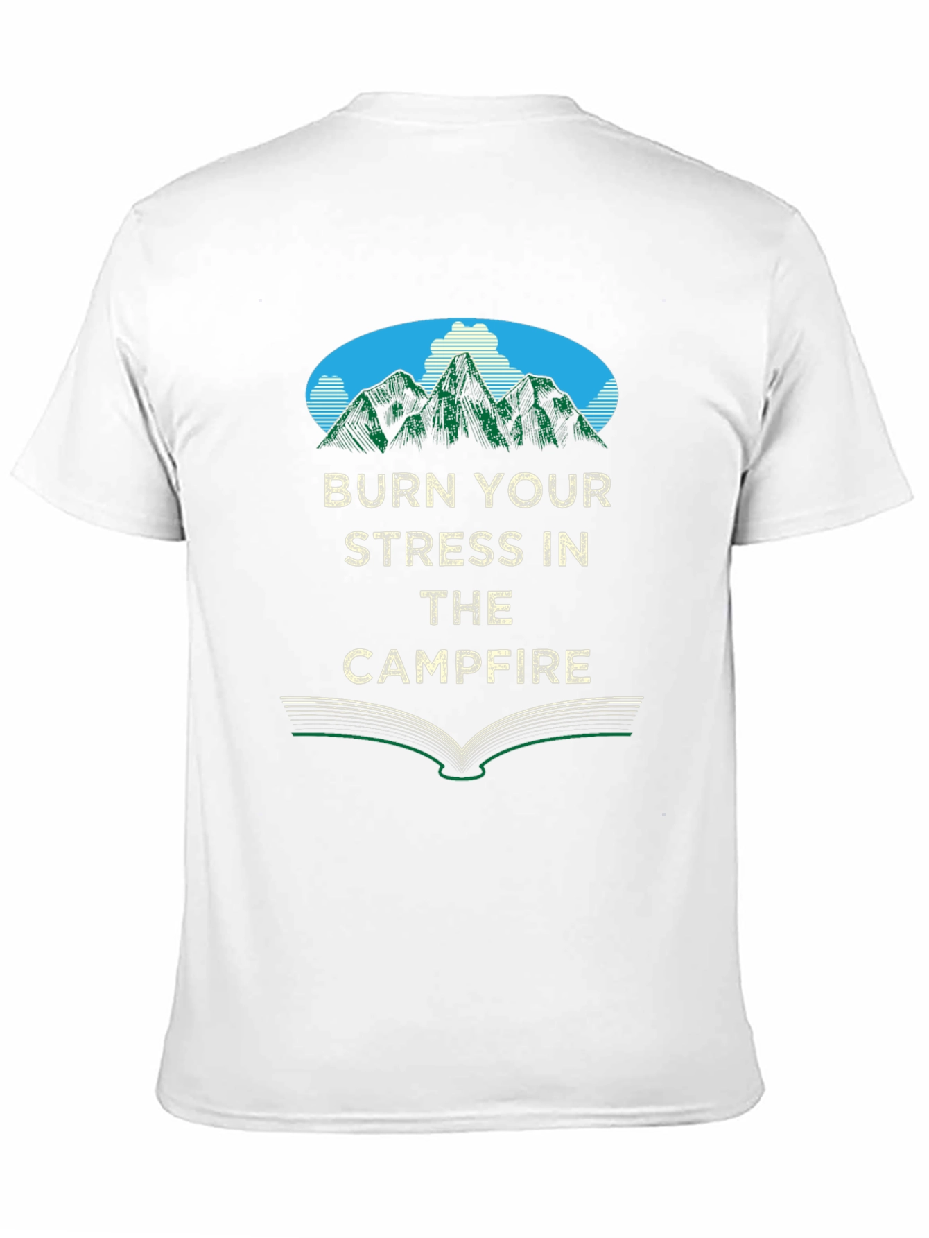 Burn Your Stress Campfire T-Shirt