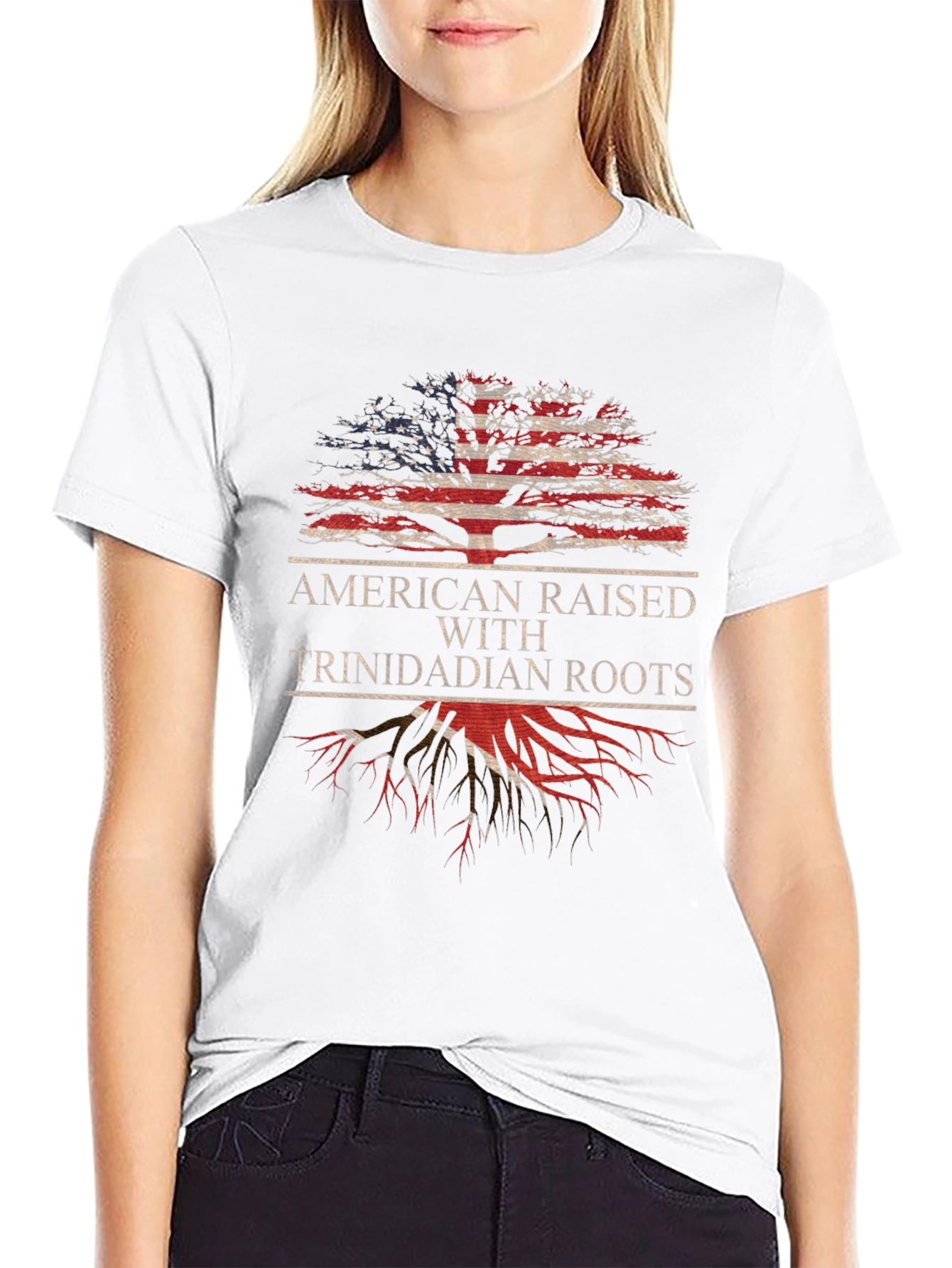 American Raised with Trinidadian Roots T-Shirt