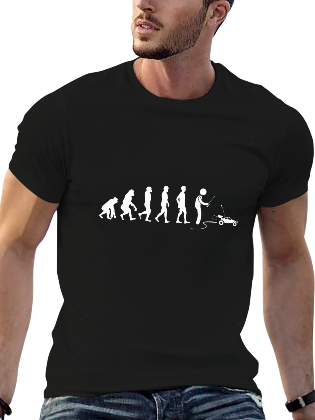 Evolution RC Car Black T-Shirt